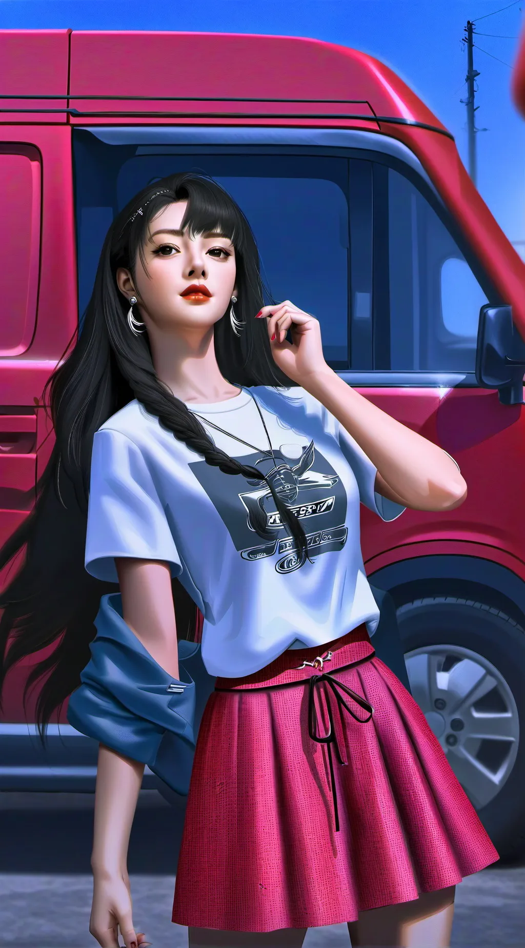 ai character: Selena Quintanilla background