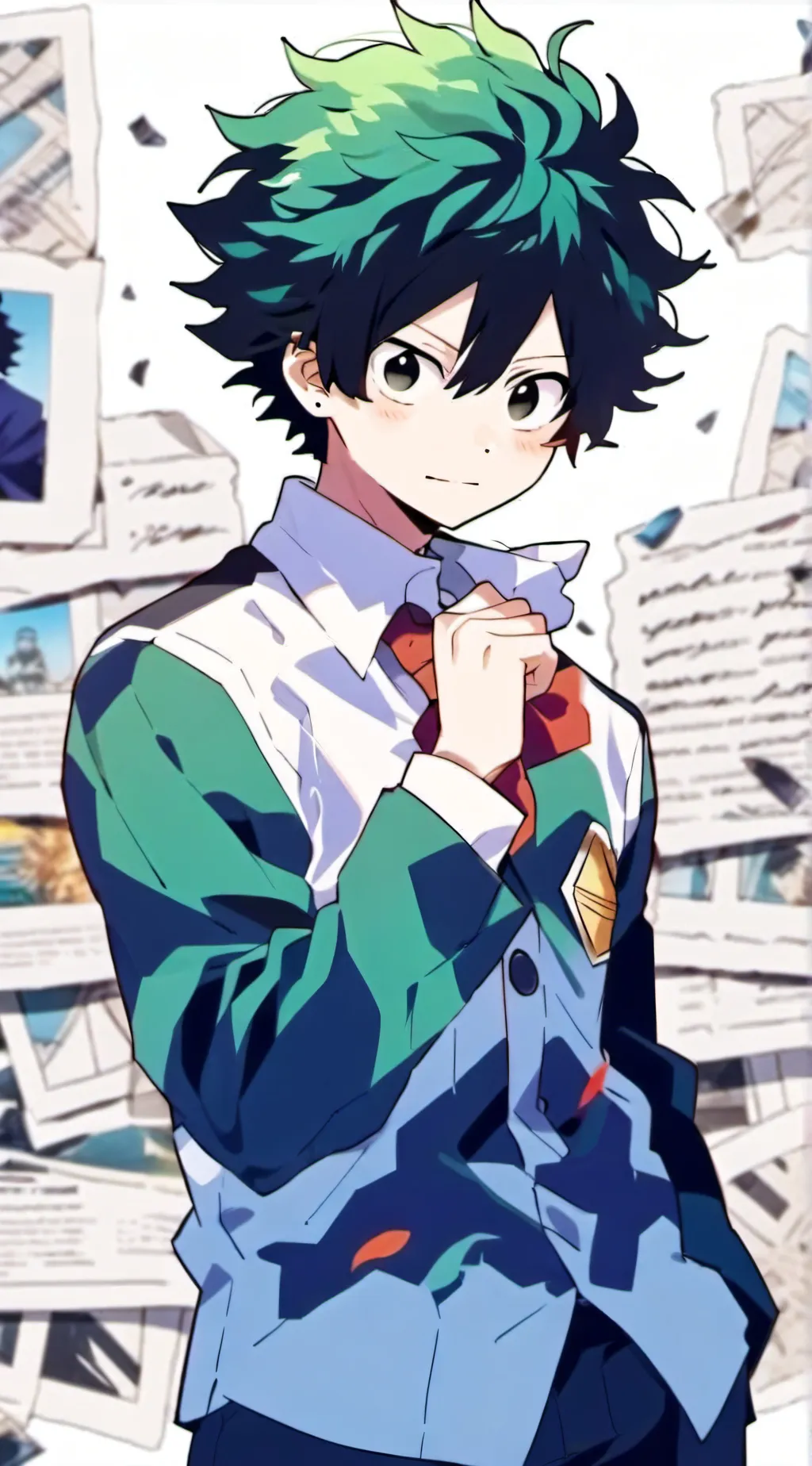 ai character: Mha seizure  background