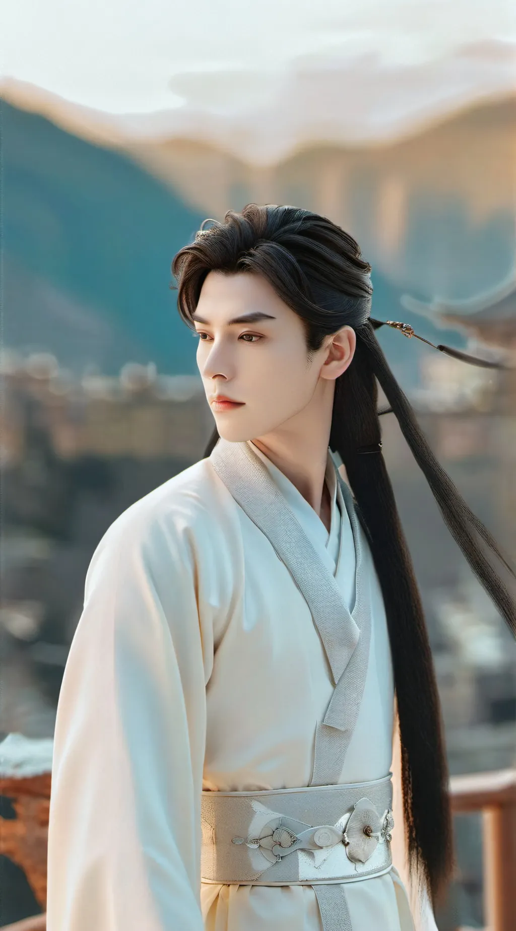 ai character: Huai en background