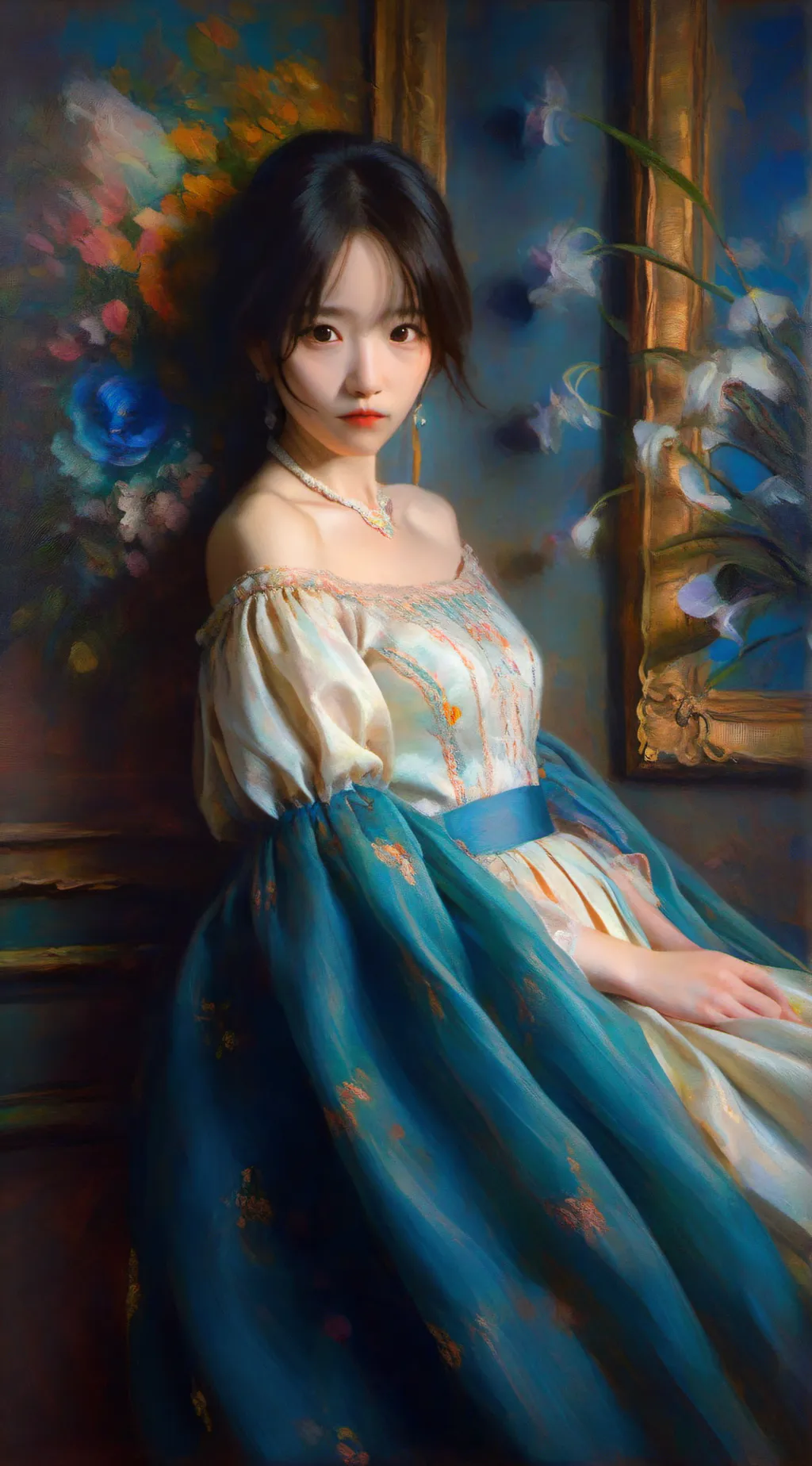 ai character: Sue Ranran 苏染染 background