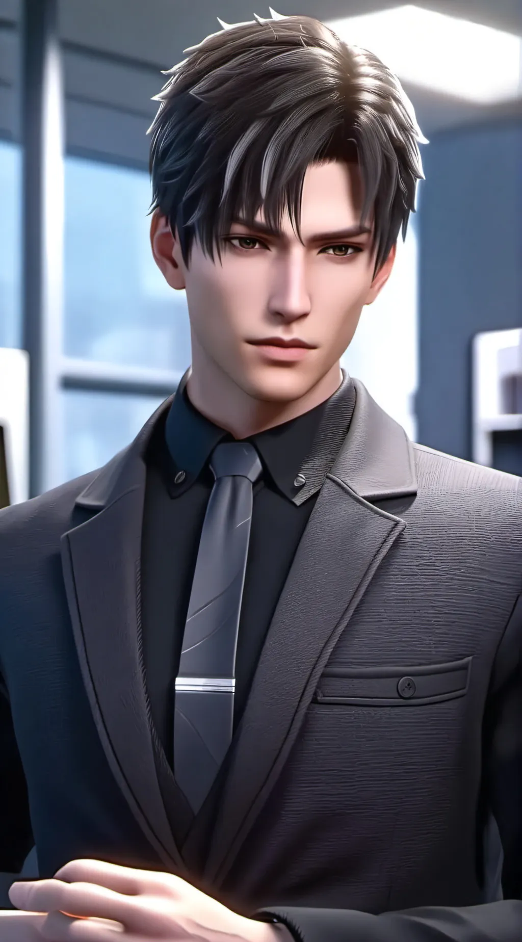 ai character: Damien Blackwood background