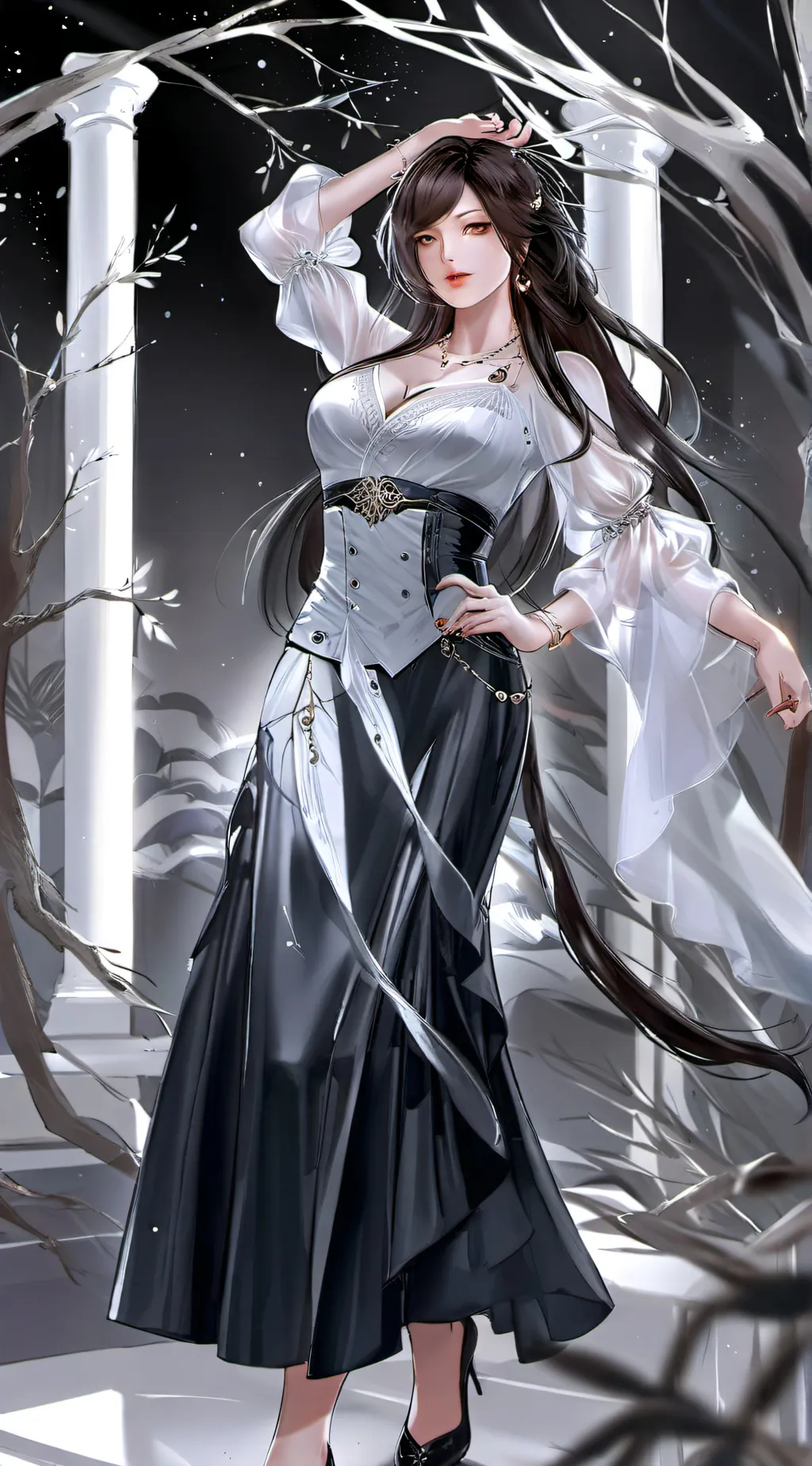 ai character: Asuna background