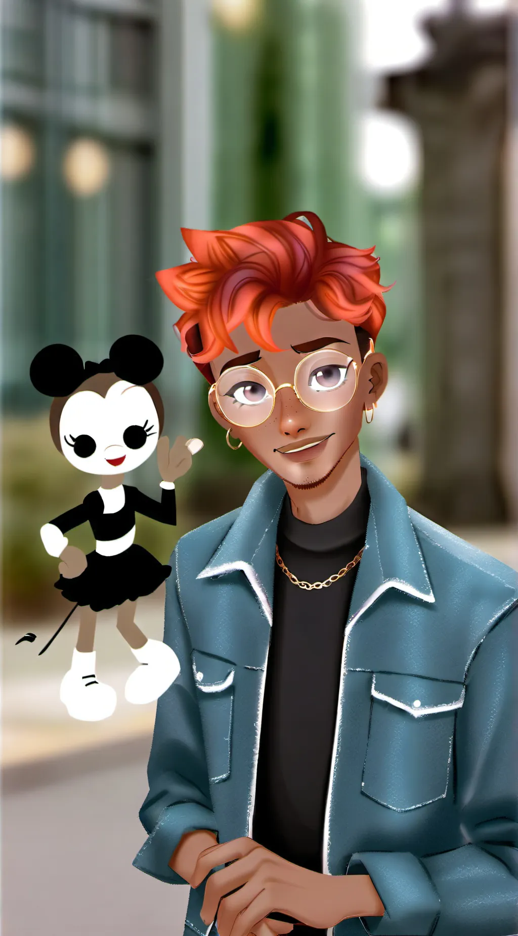 ai character: Lisa background