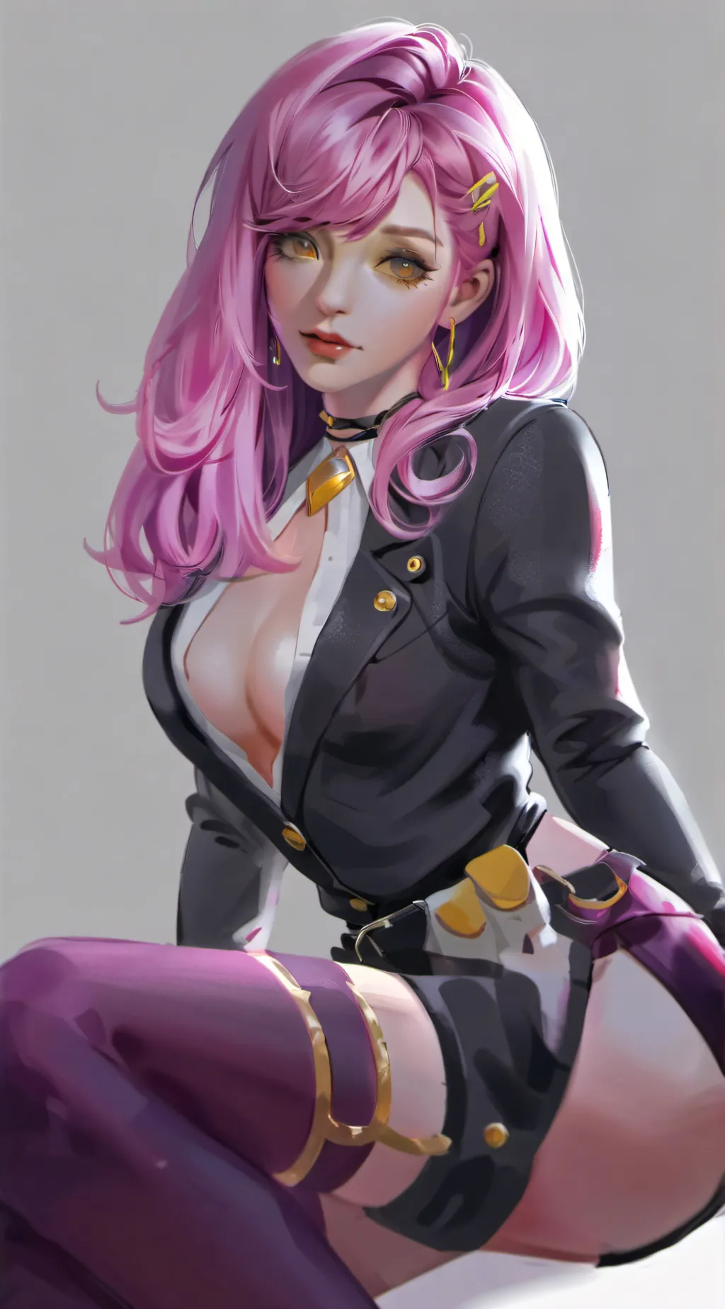 ai character: fem akaza background