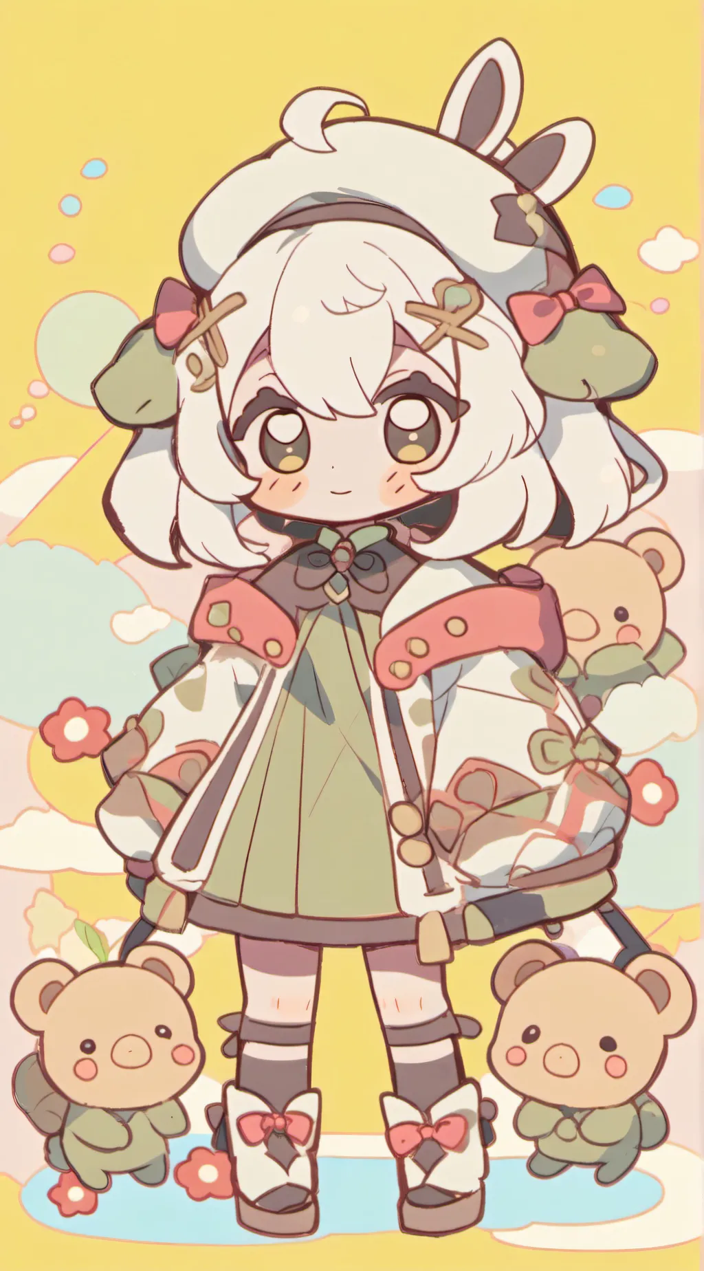 ai character: SAMS+Funtime's background