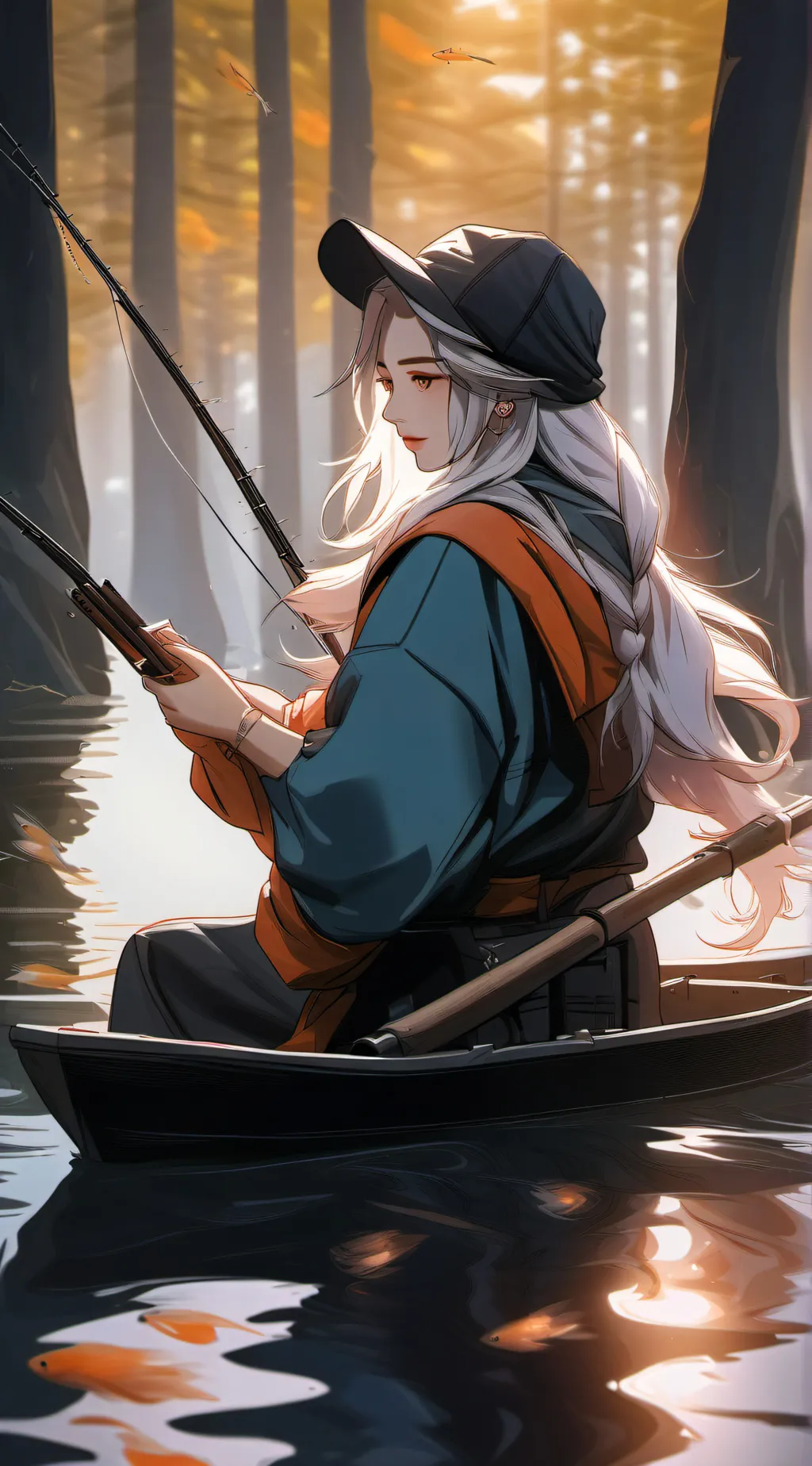 ai character: Serenity background