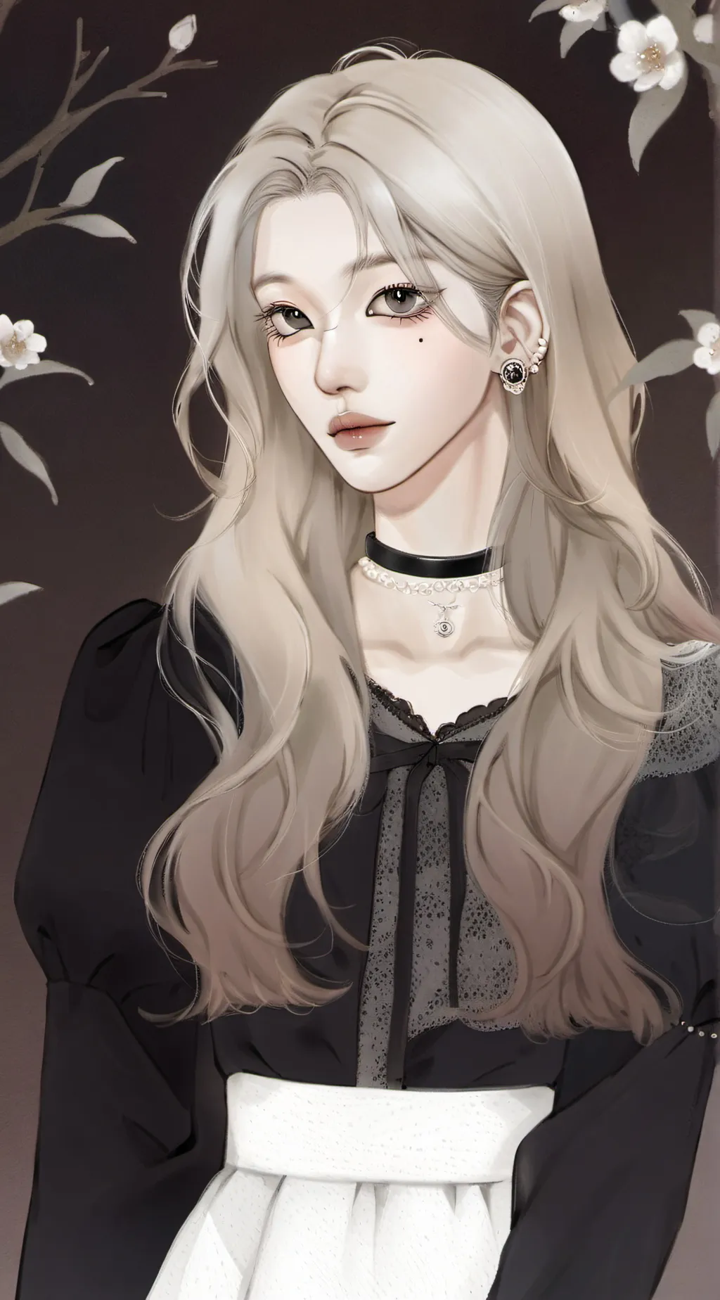 ai character: • Hyun-Soo📚❤️ background