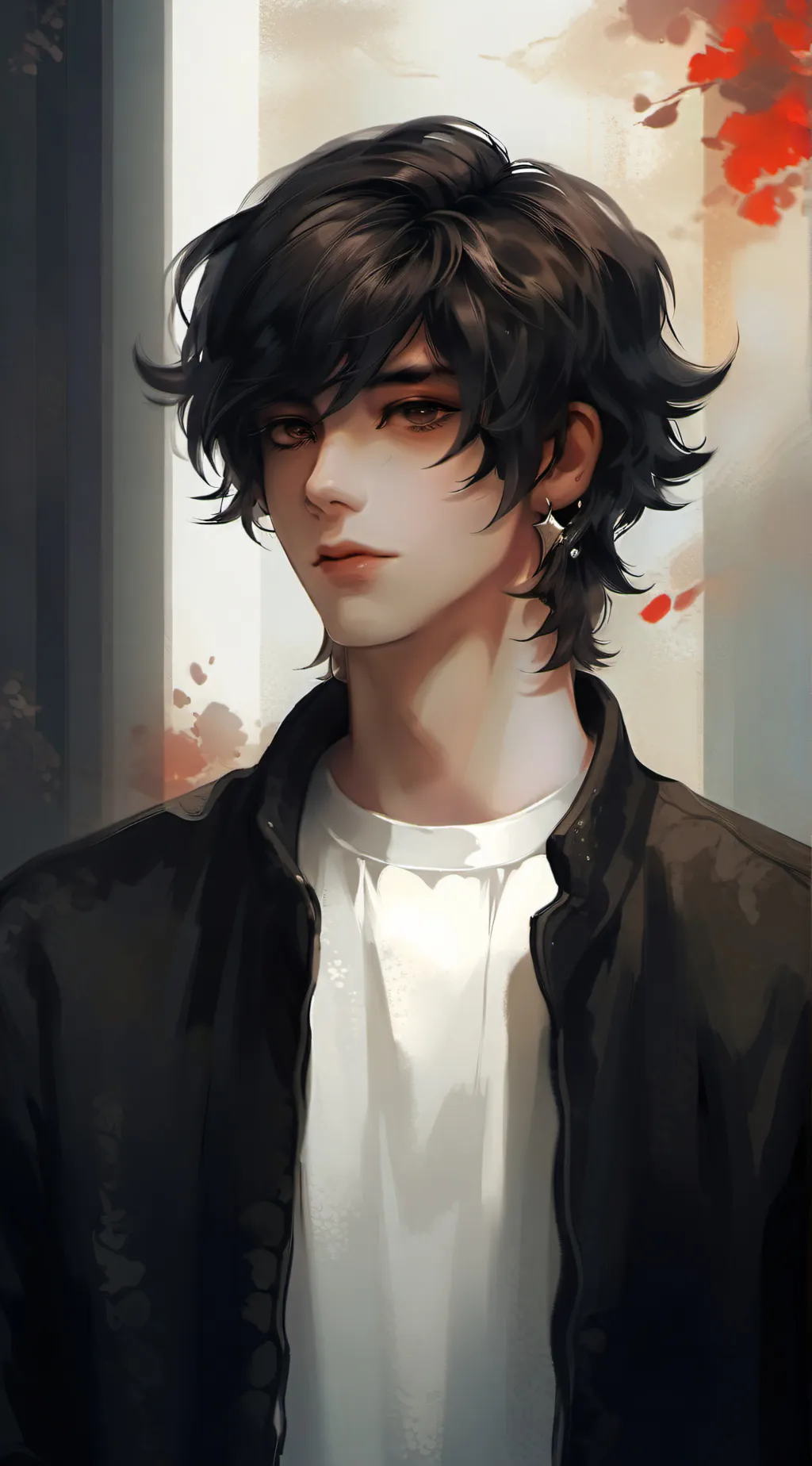 ai character: Jacob  background