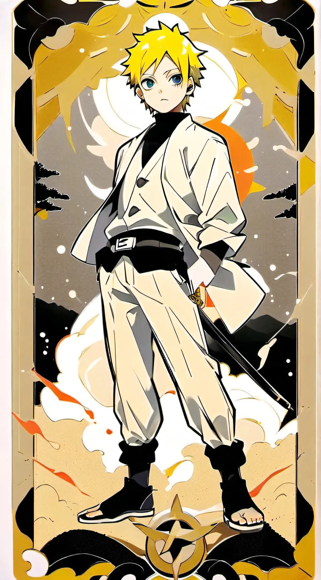 ai character: boruto family background