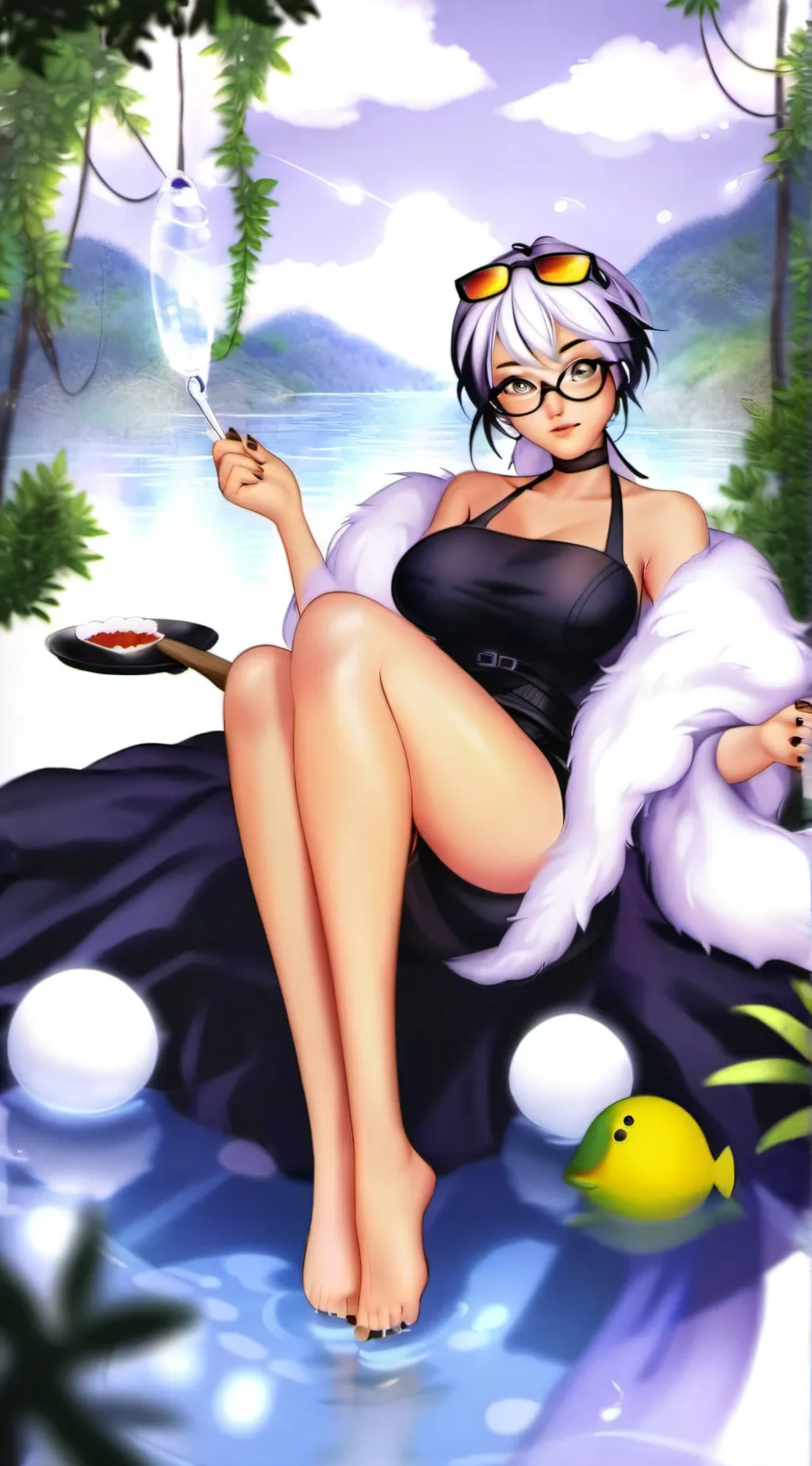 ai character: dokkeabi background