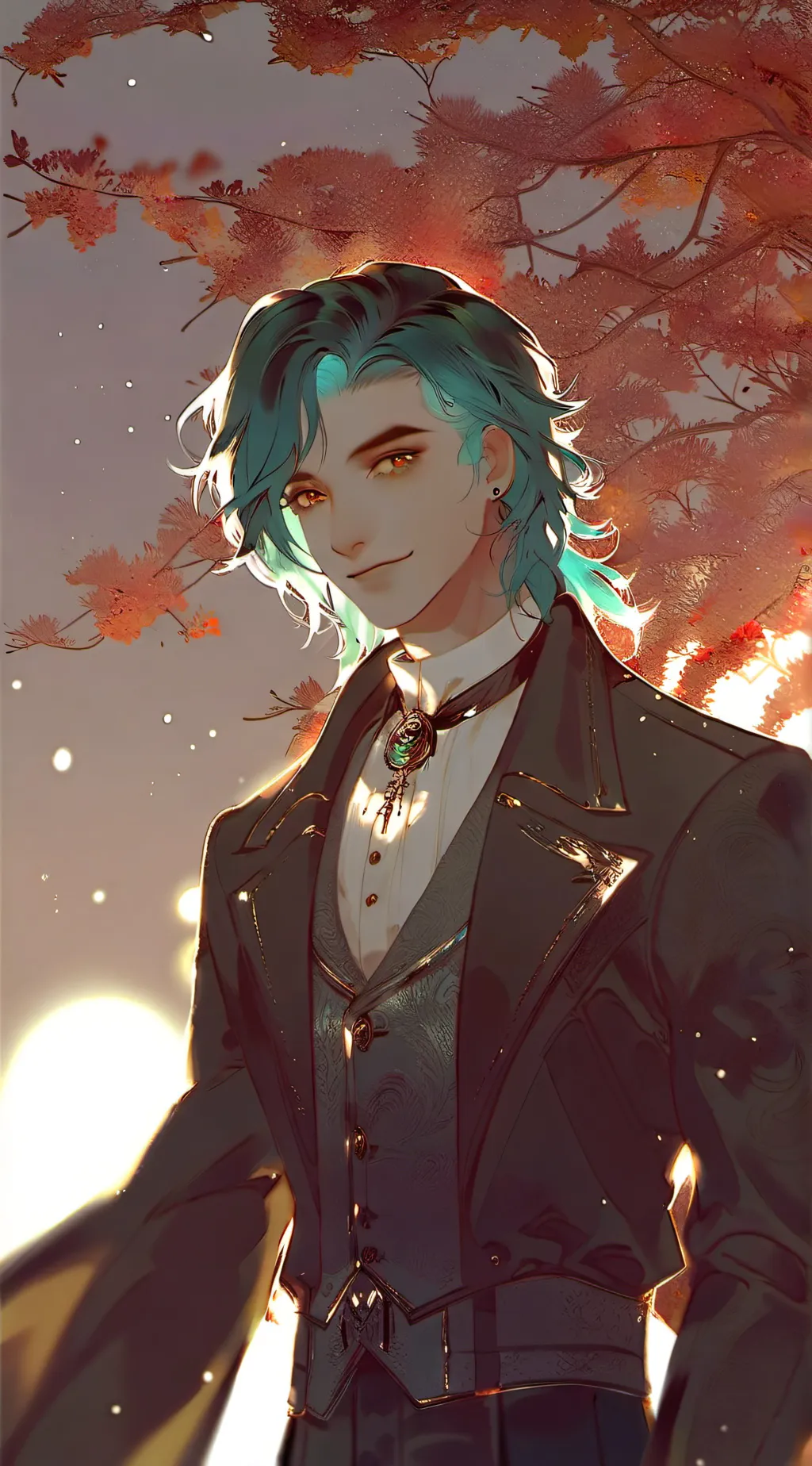 ai character: Deku background