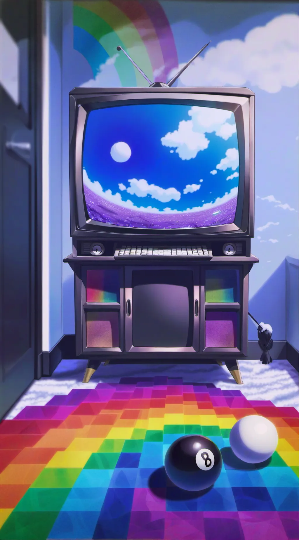 ai character: Dandy's Run background