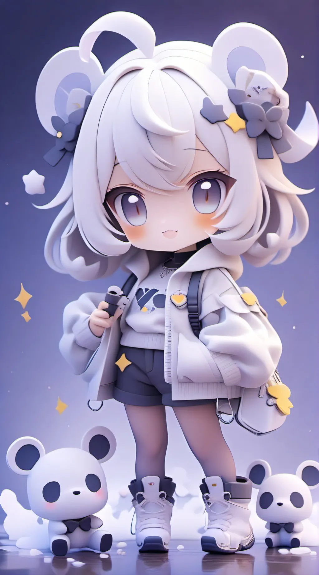 ai character: YIPEE thing background