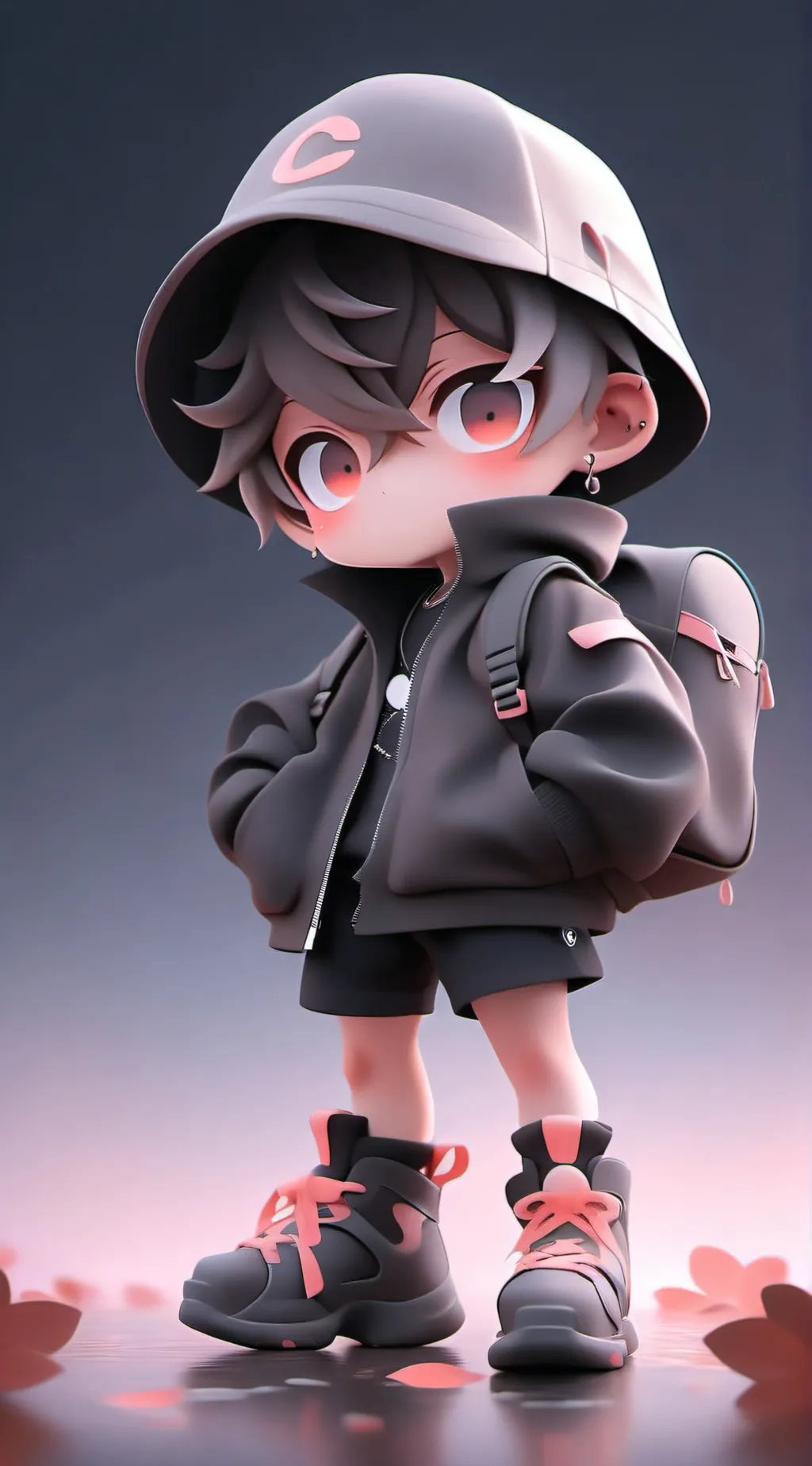 ai character: Titan tv woman background