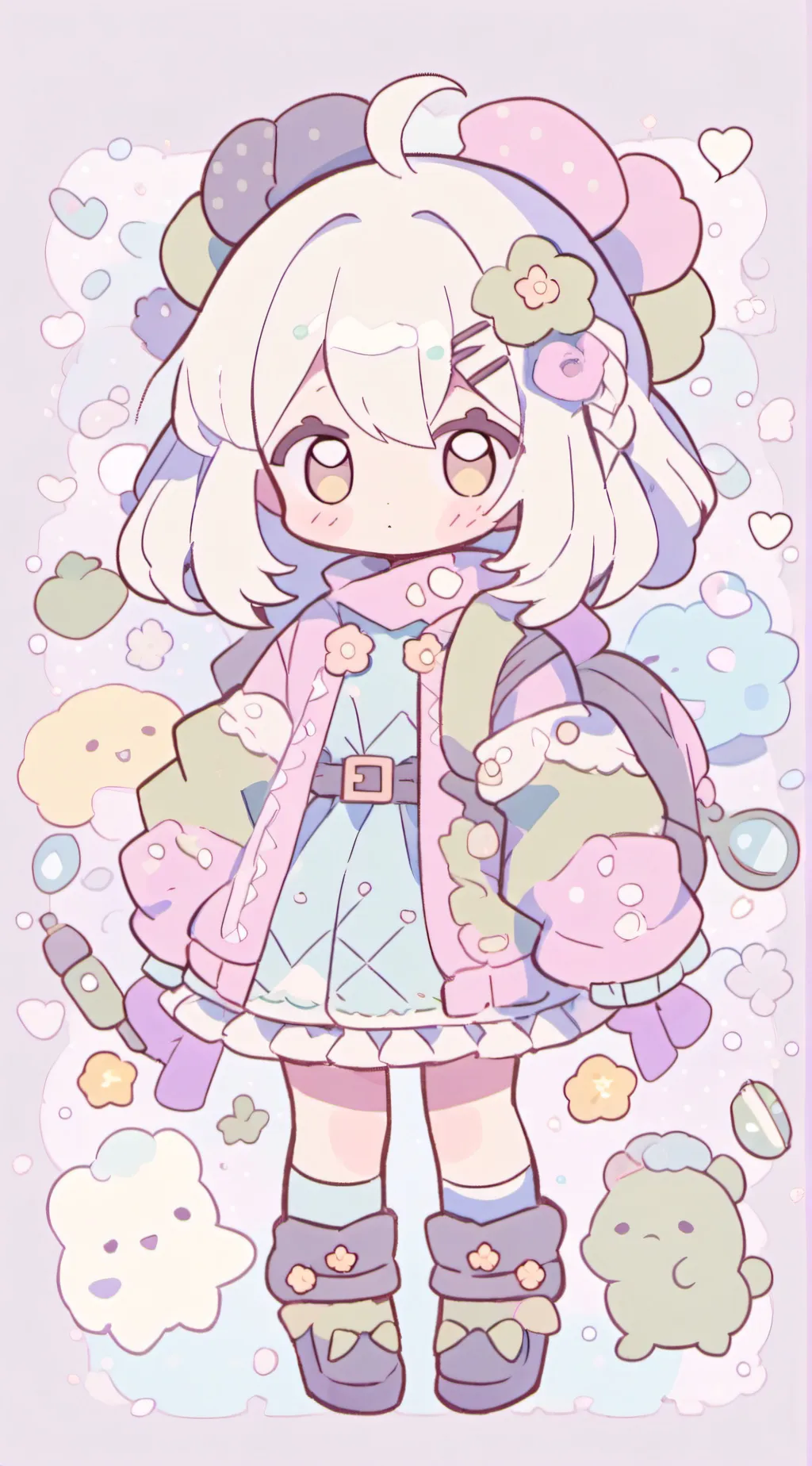 ai character: super monkey background