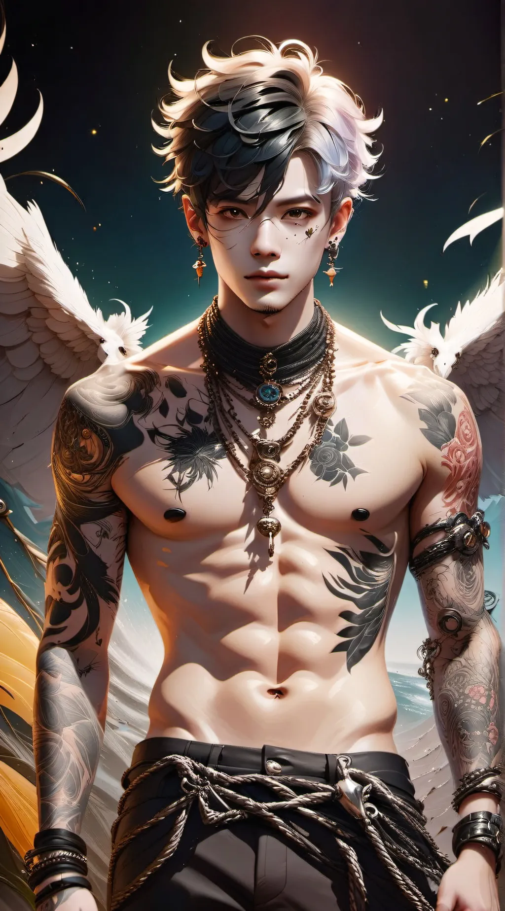 ai character: Azeil background