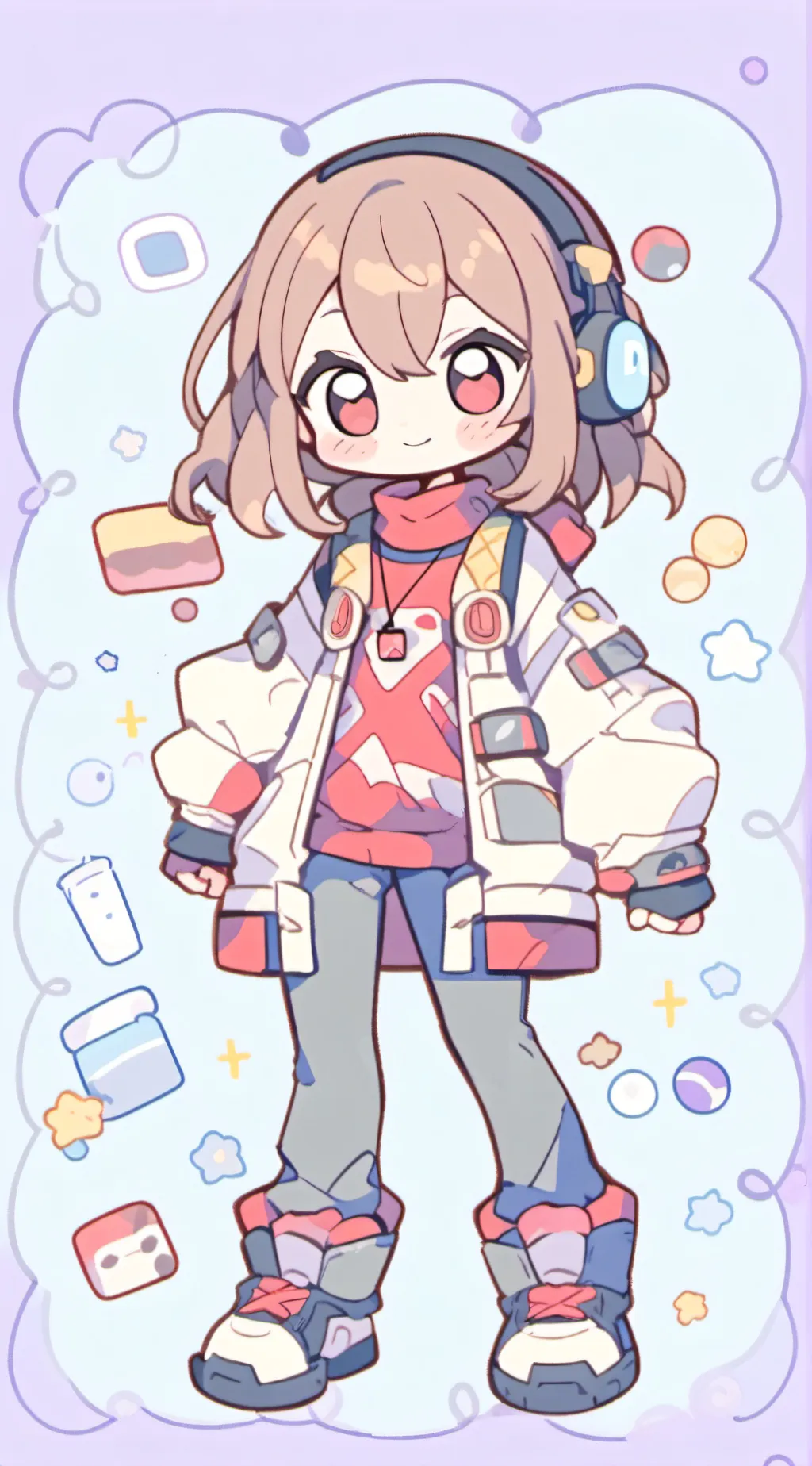 ai character: me irl background