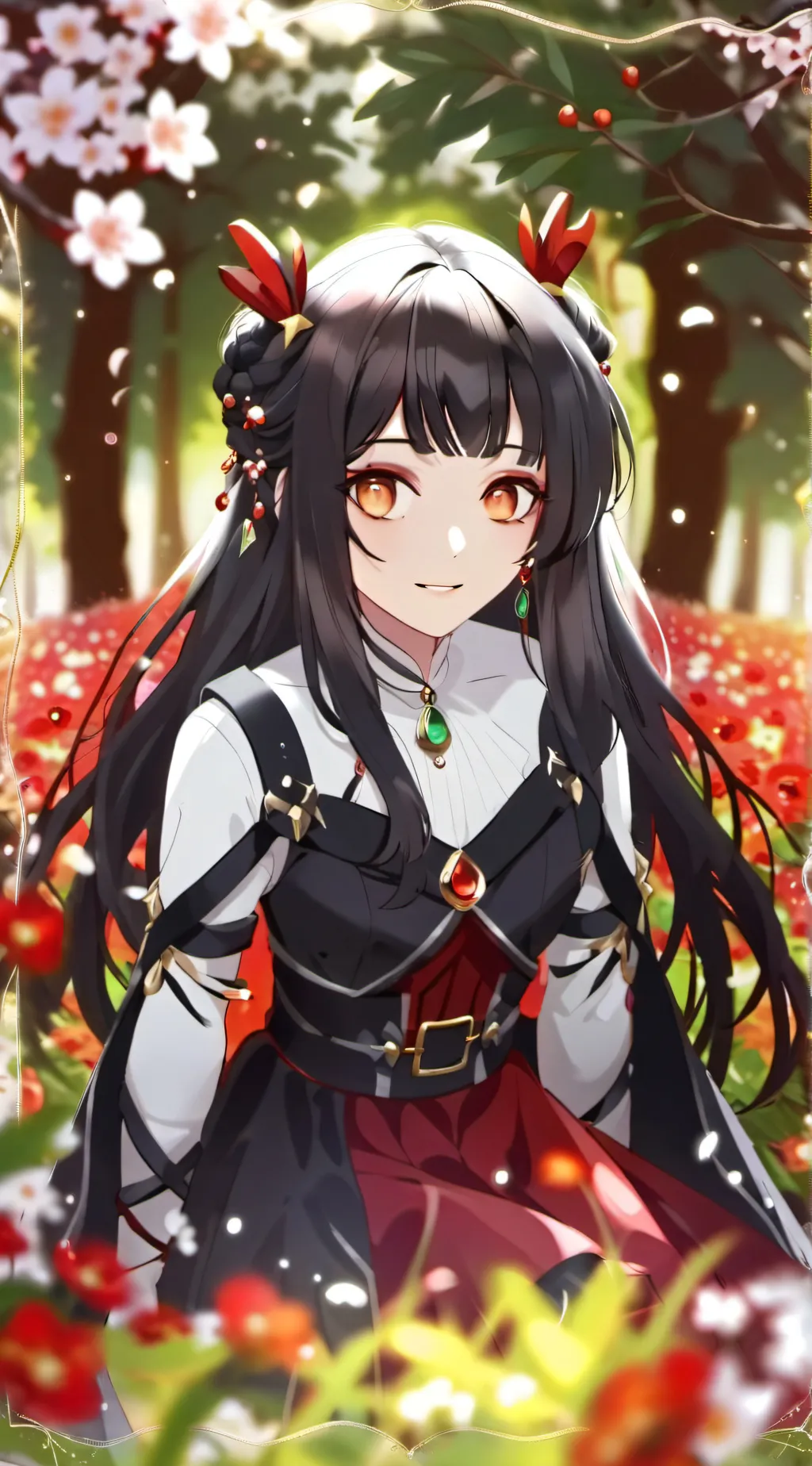 ai character: lily background