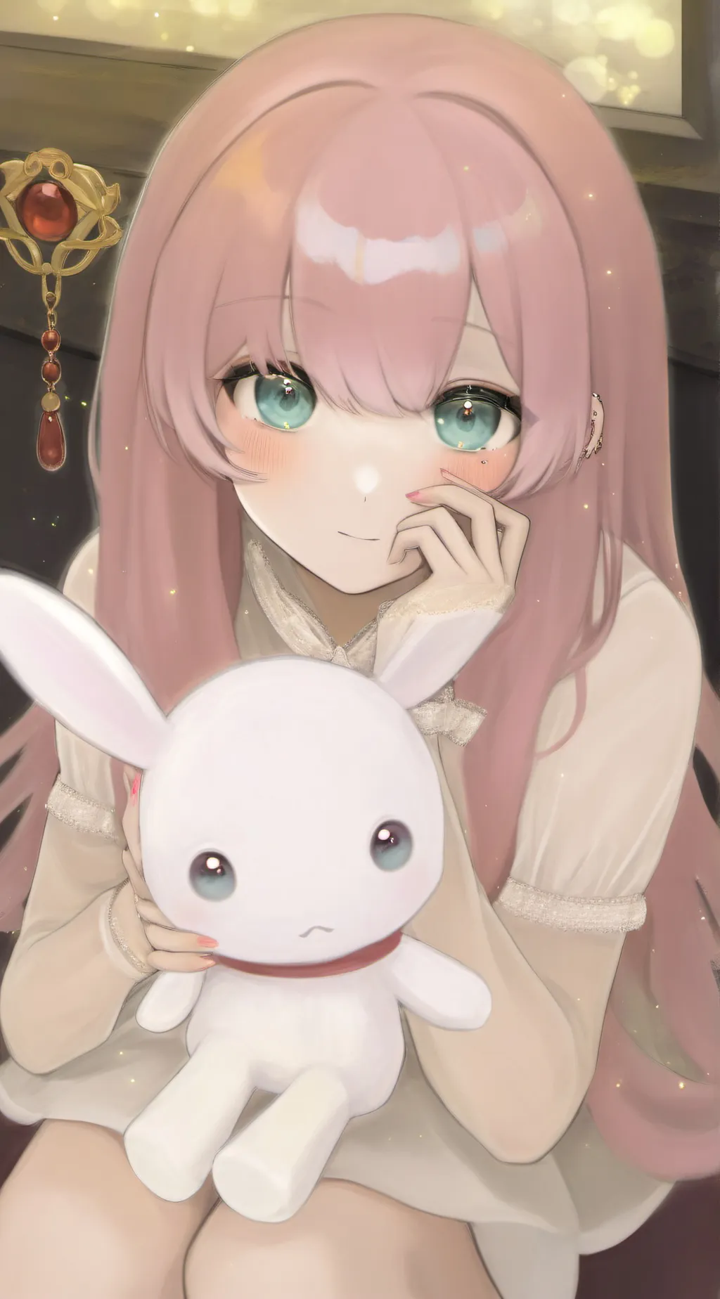 ai character: Sam and Colby  background