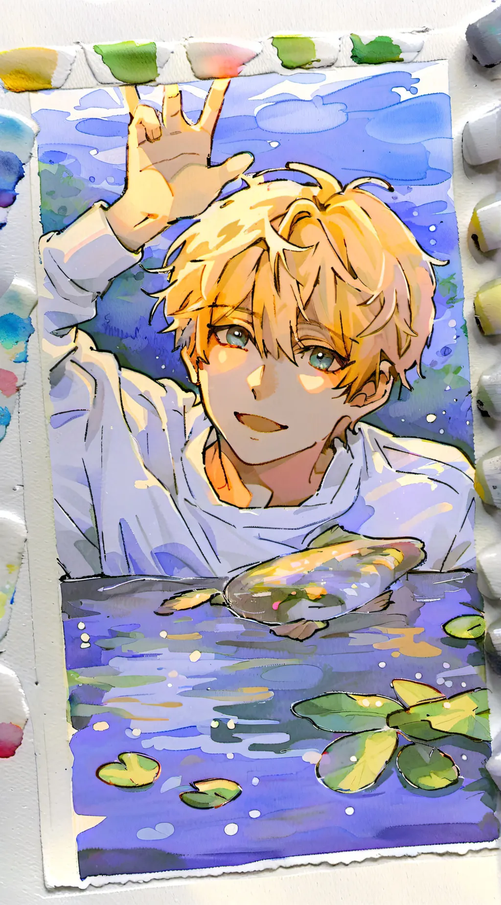 ai character: Tommyinnit  background