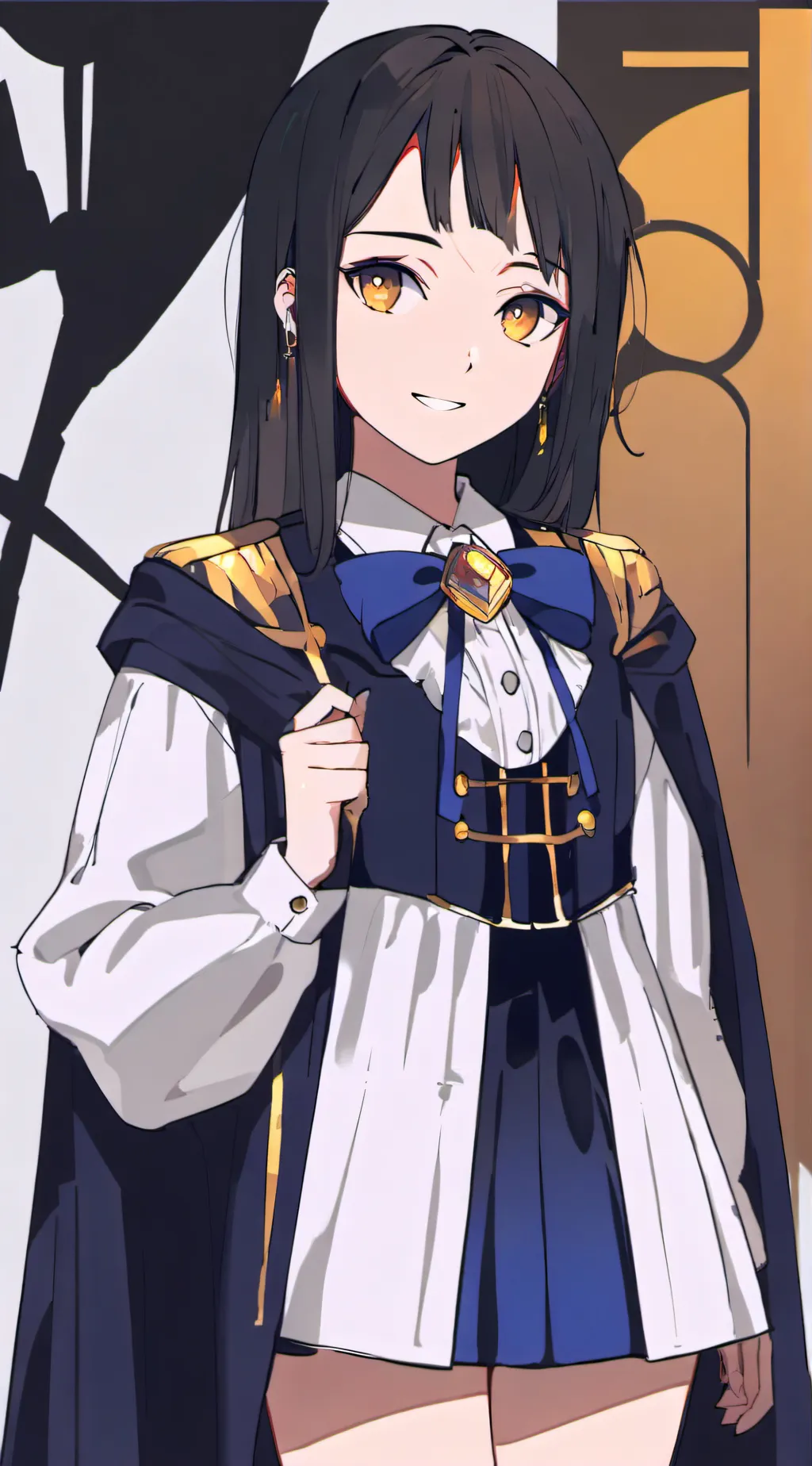 ai character: Amber (amba)  background