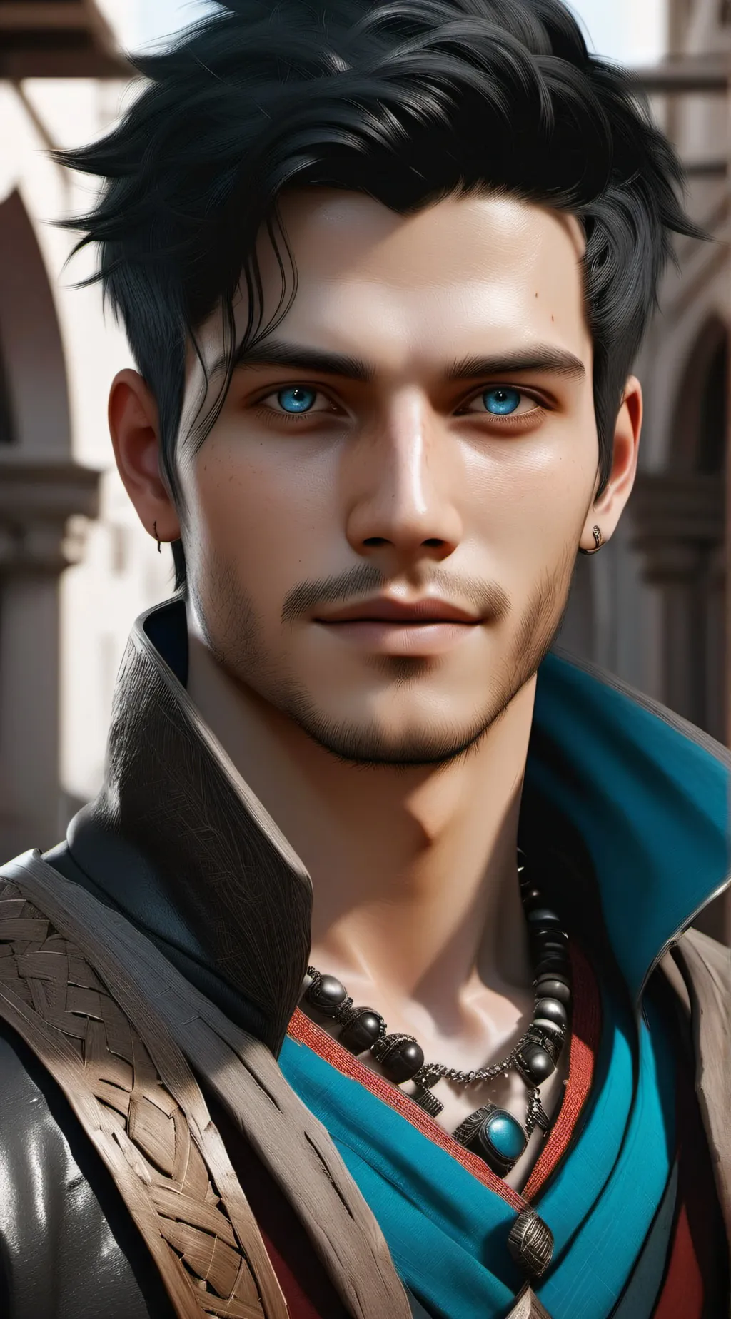 ai character: Julian  background