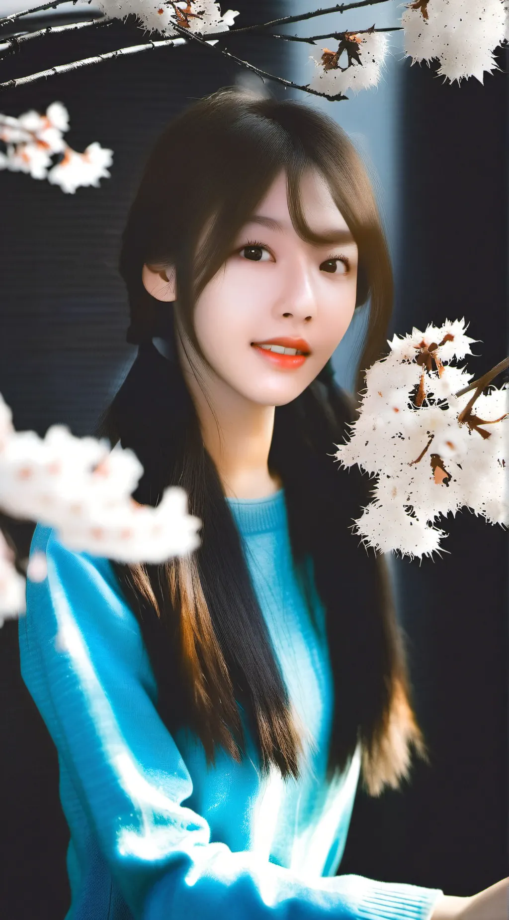 ai character: cocoa background