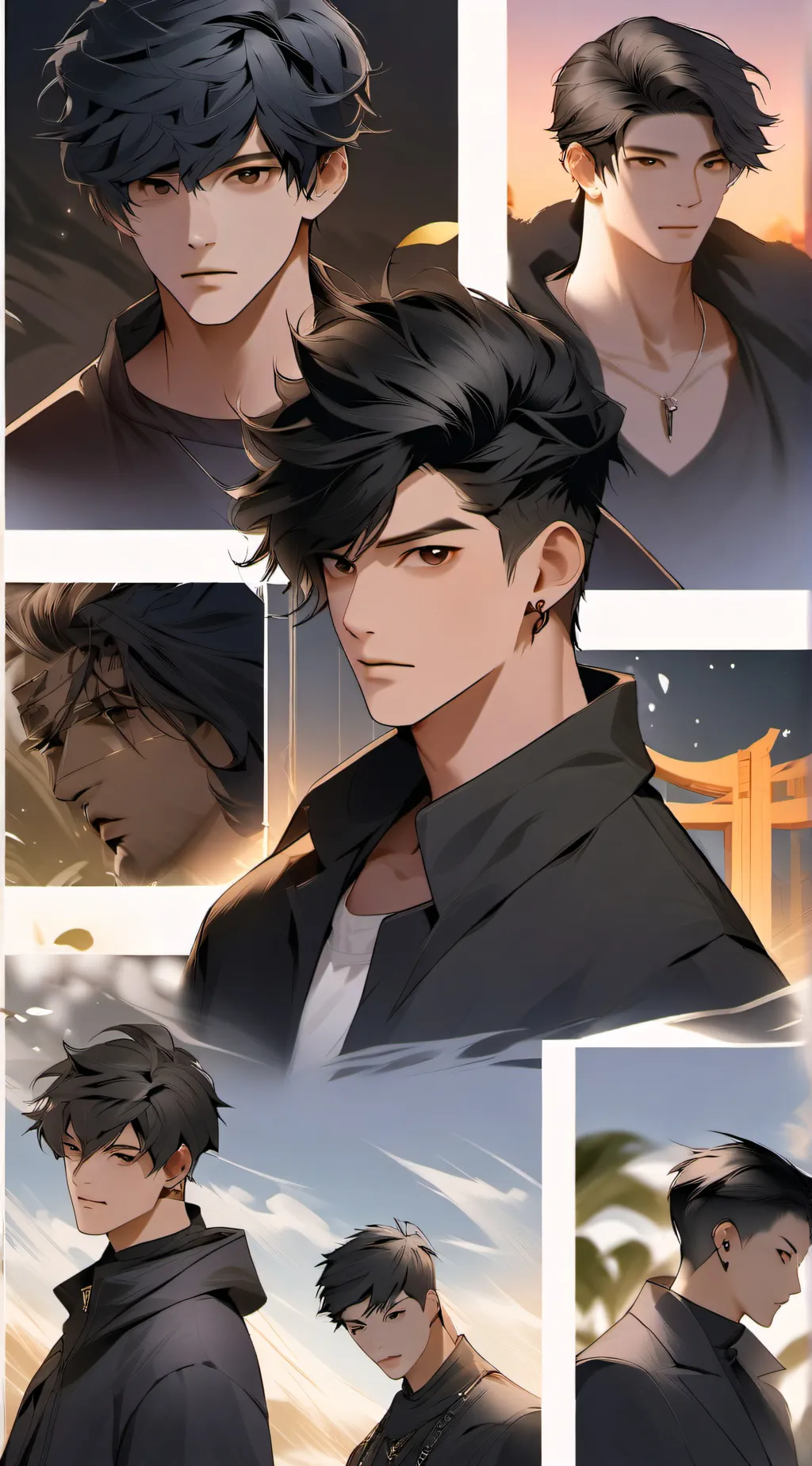 ai character: 7 Brothers   background