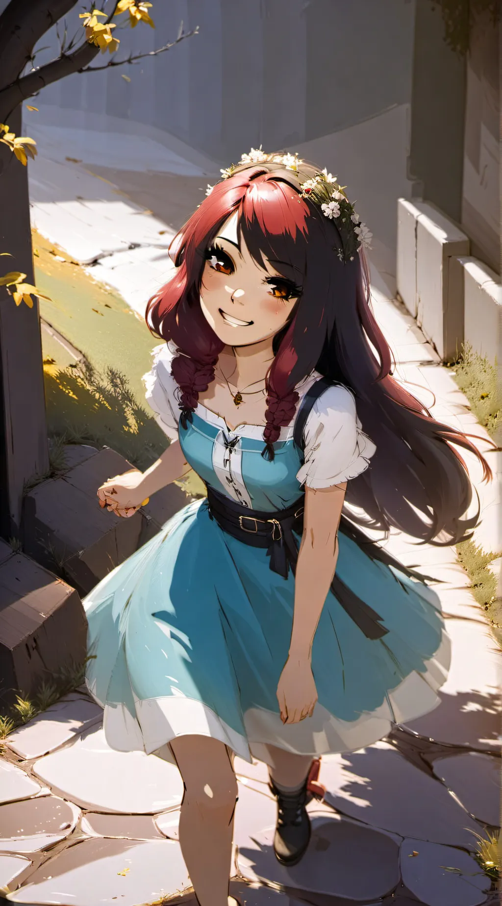 ai character: Evie background