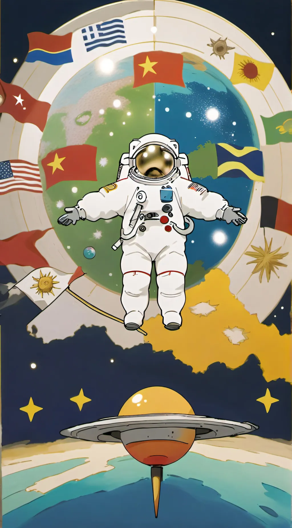 ai character: CH meet SH background