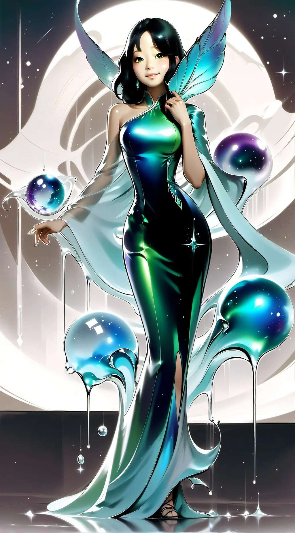 ai character: princess Amelia  background