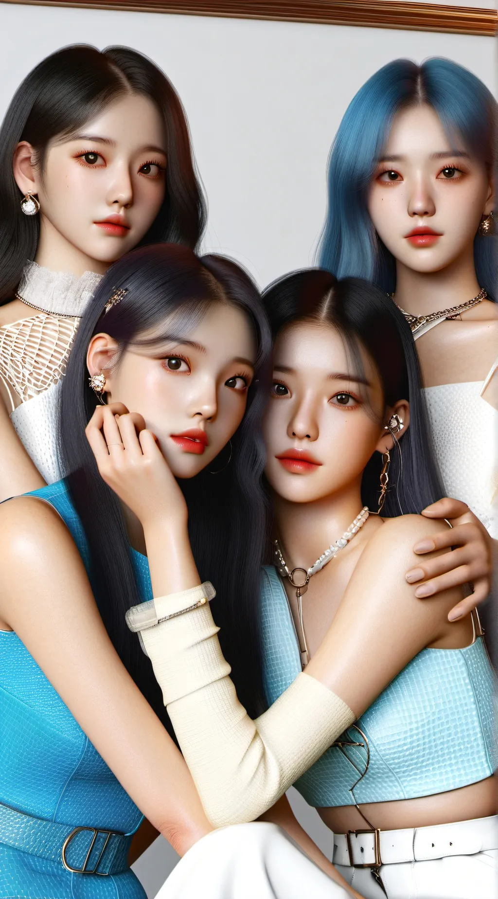 ai character: Blackpink background