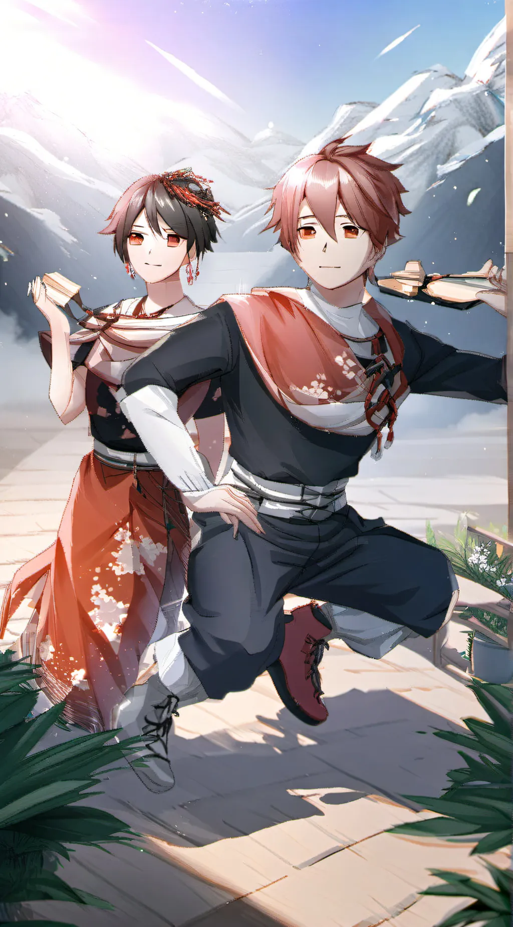 ai character: Mha background