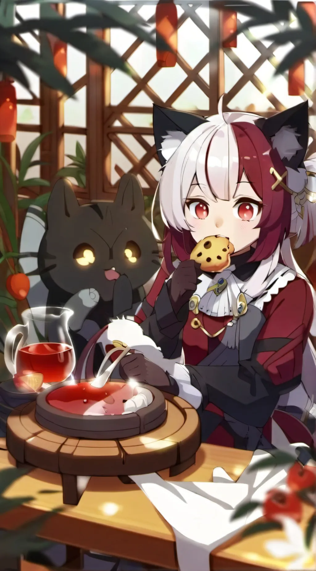 ai character: RadioApple background