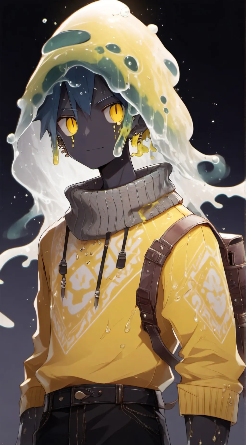 ai character: Lemon background