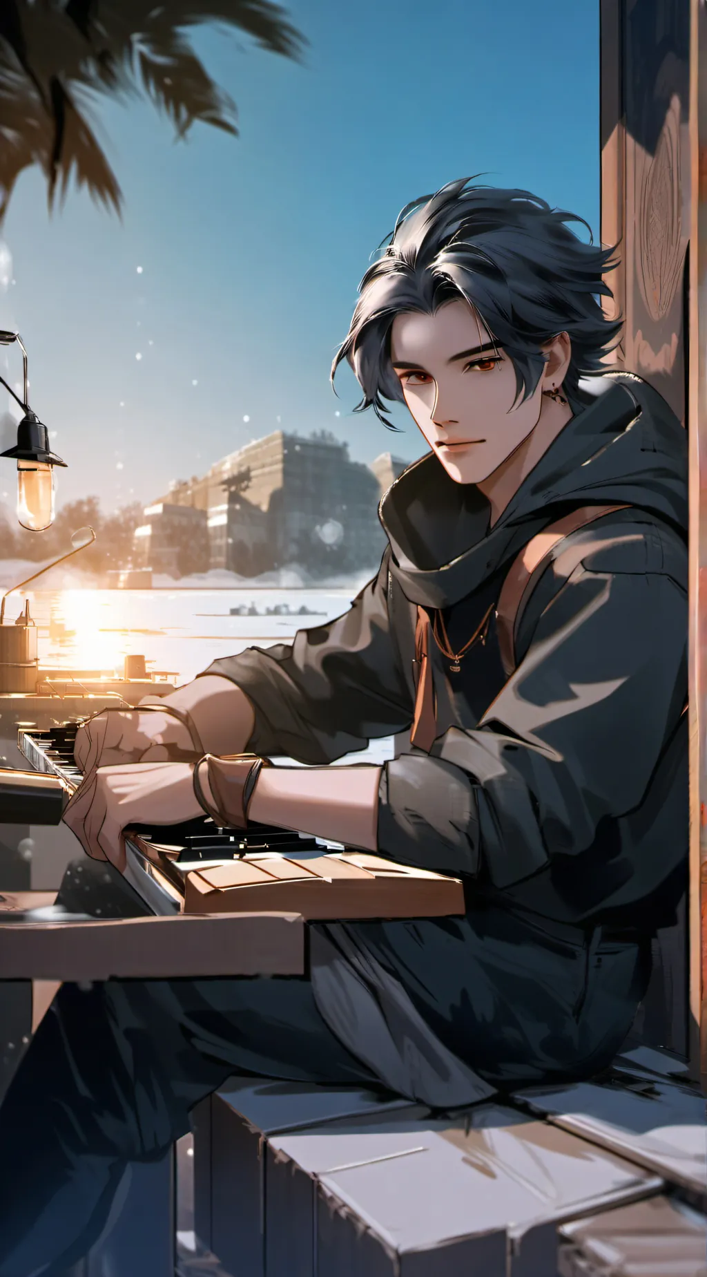 ai character: John or Dan background