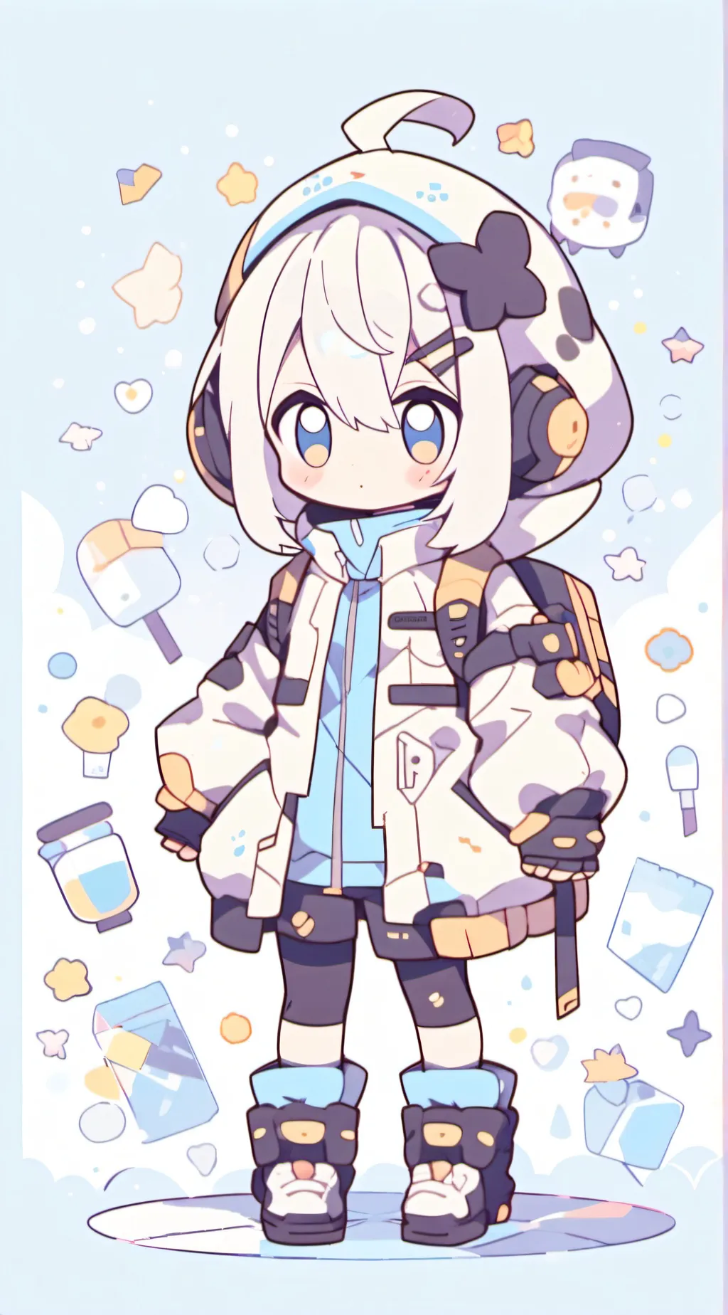 ai character: Technoblade background