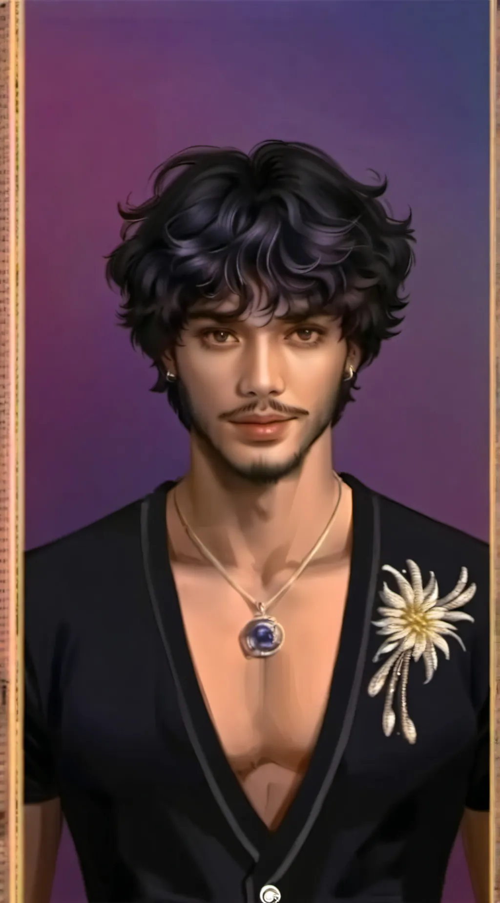 ai character: cash and nico  background