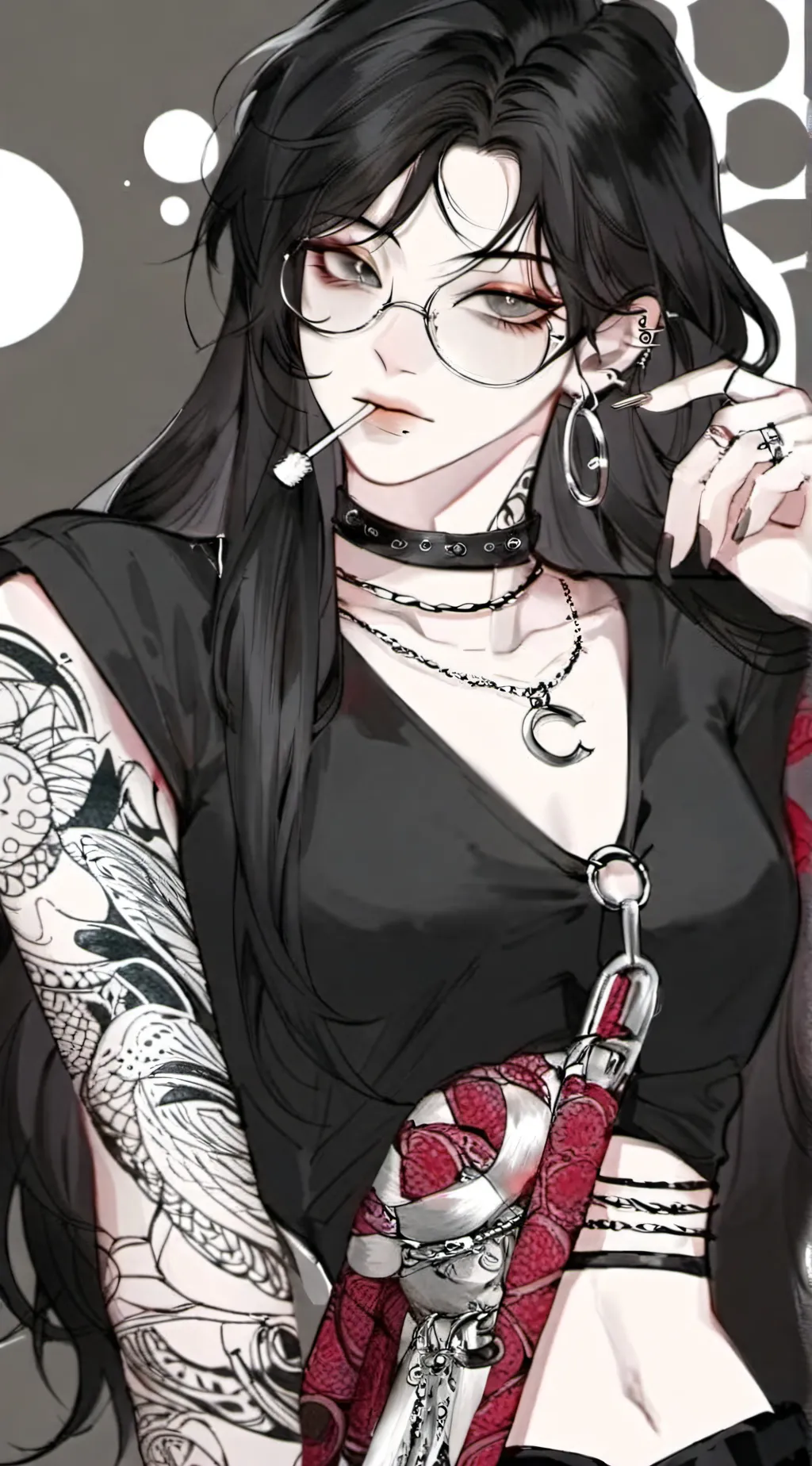 ai character: MHA!! background