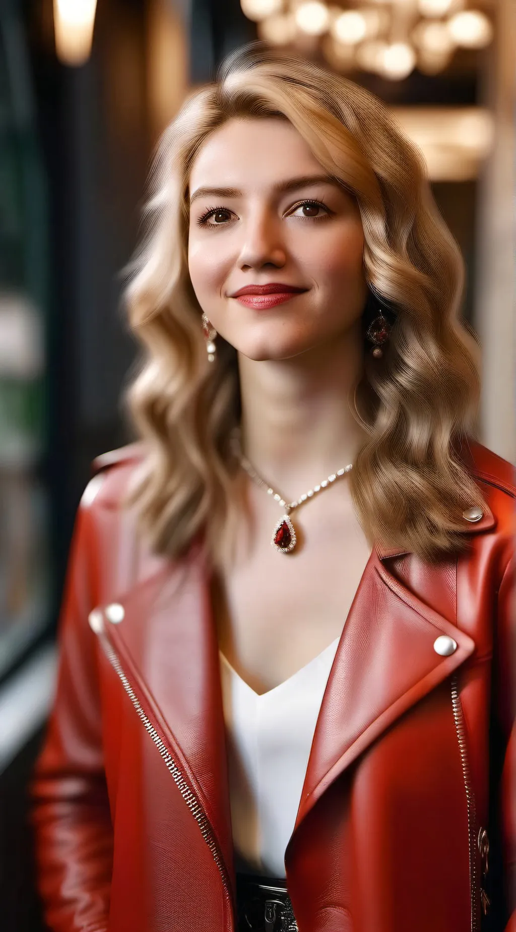 ai character: Maddie Hardnburger background