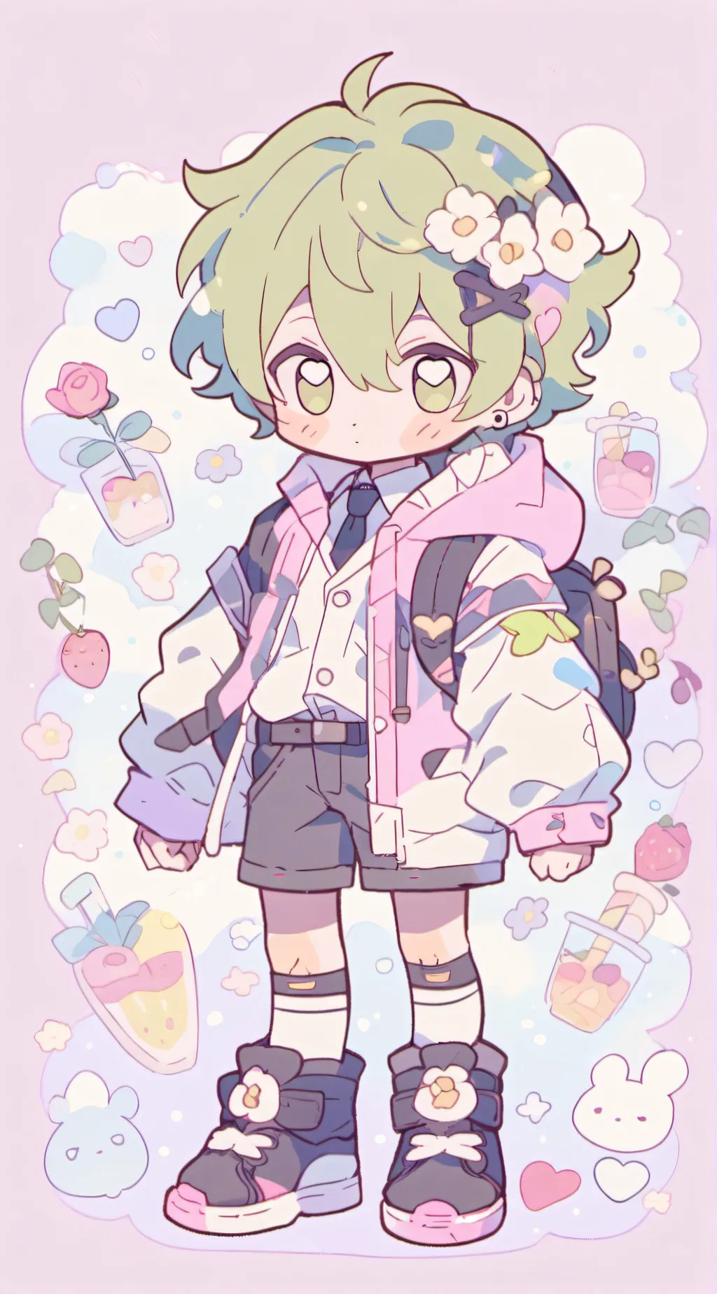 ai character: Kash background