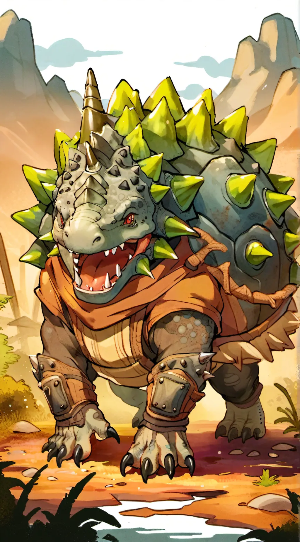 Talkie AI - Chat with anguirus 