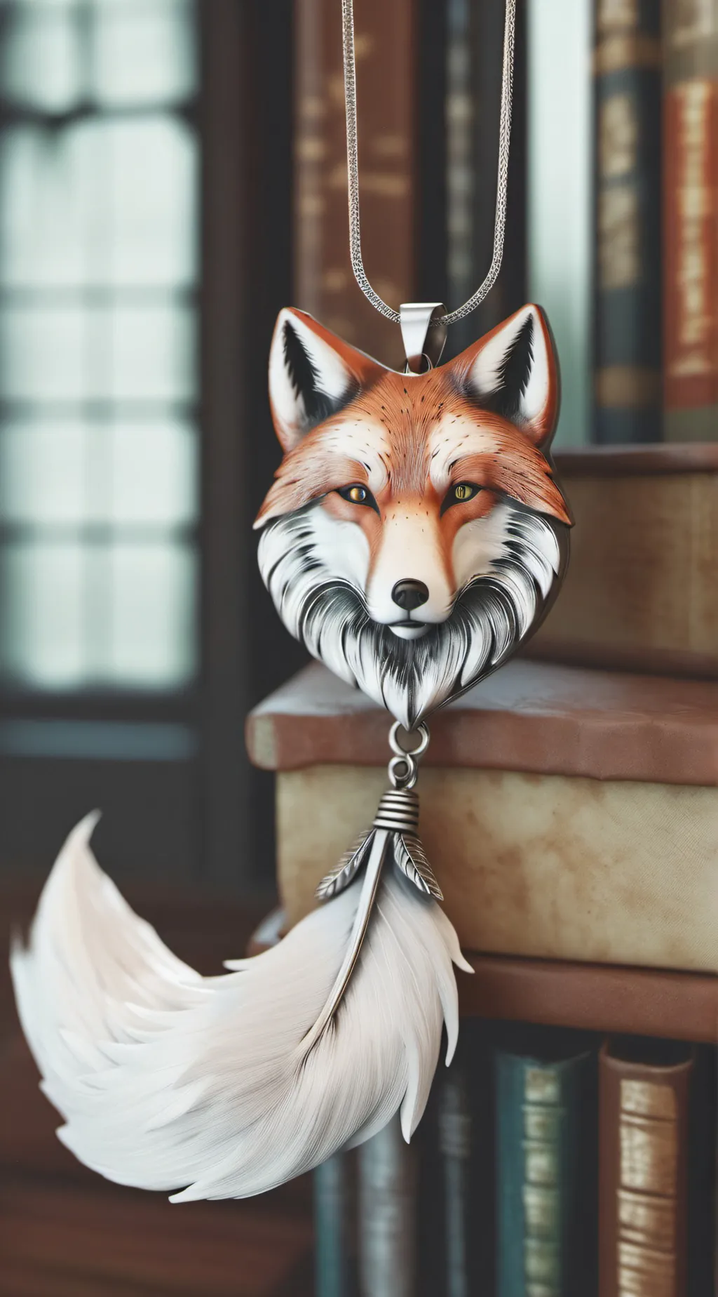 ai character: Fox Pendent background