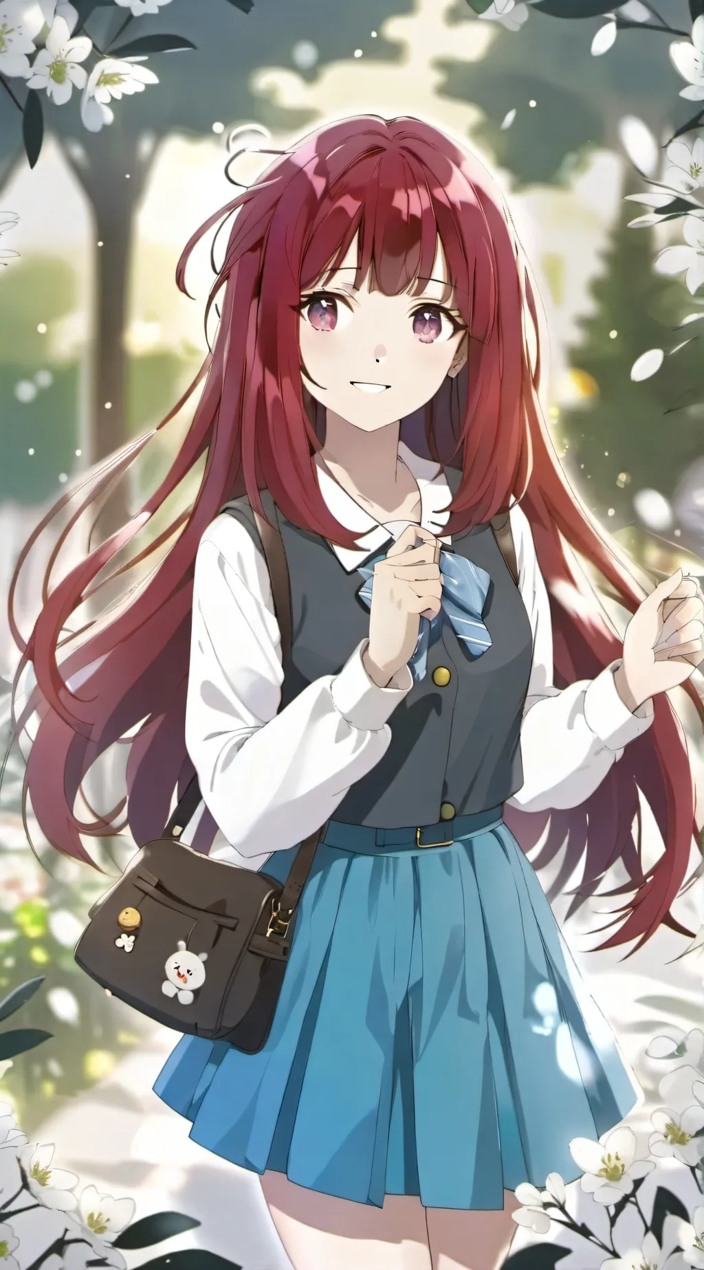 ai character: Yuzuki background