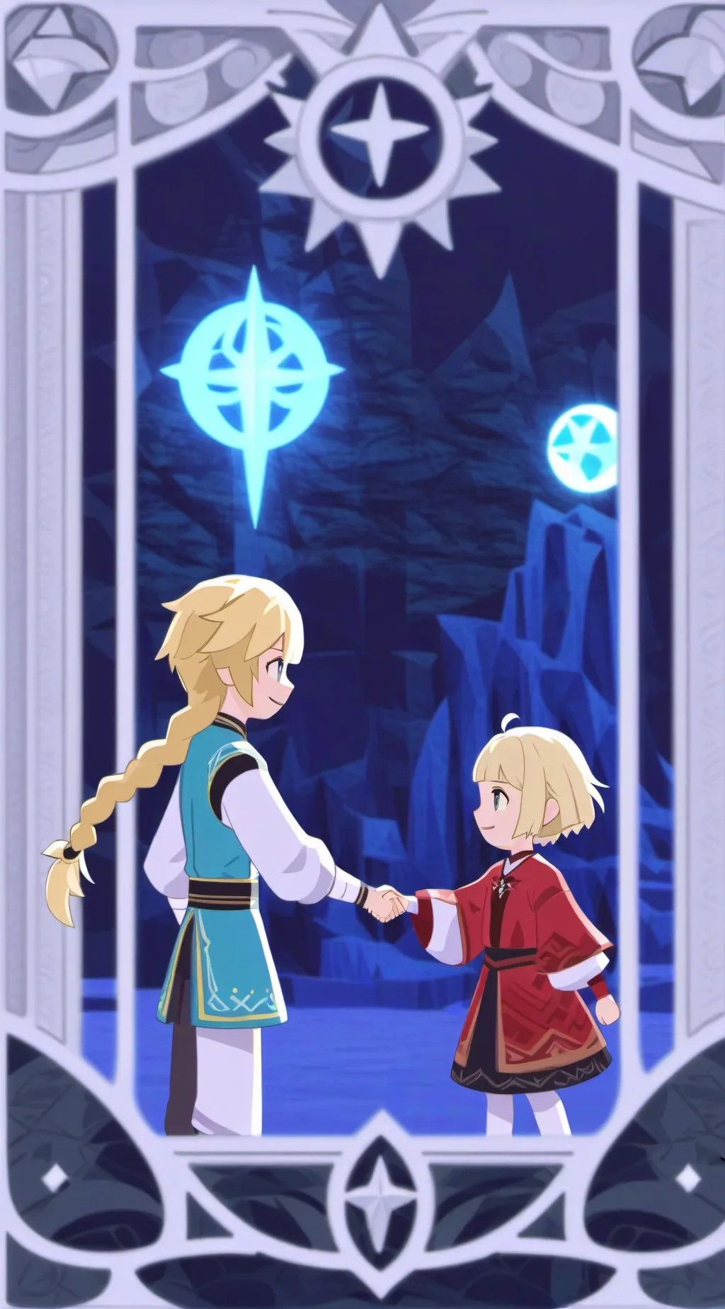 ai character: Ukraine x Canada  background