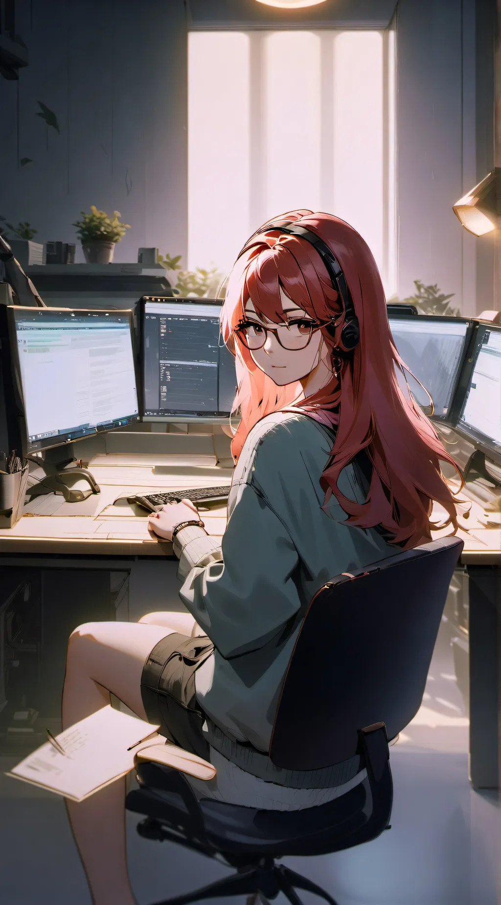 ai character: Zoe Carmichael background