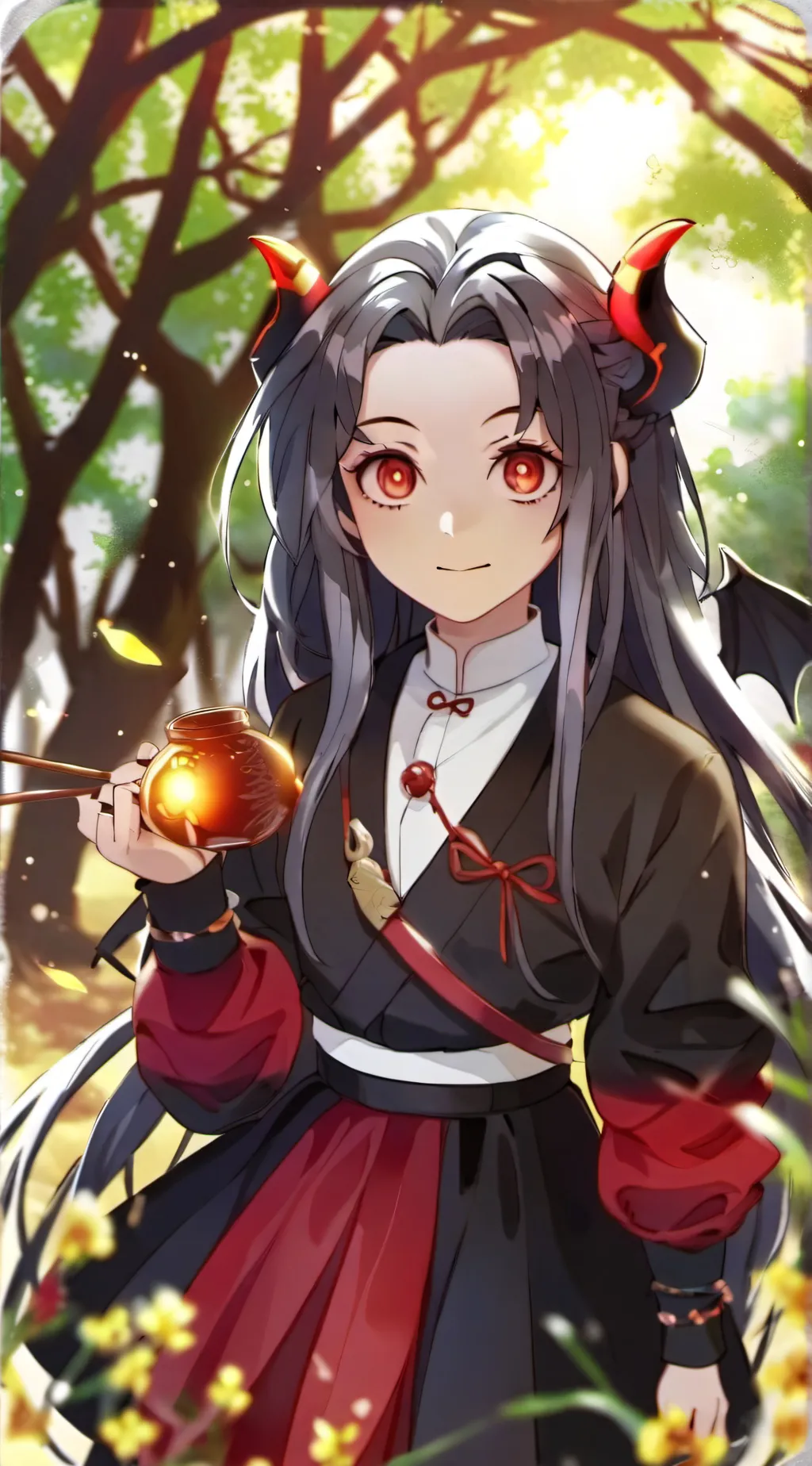 ai character: Hashira background