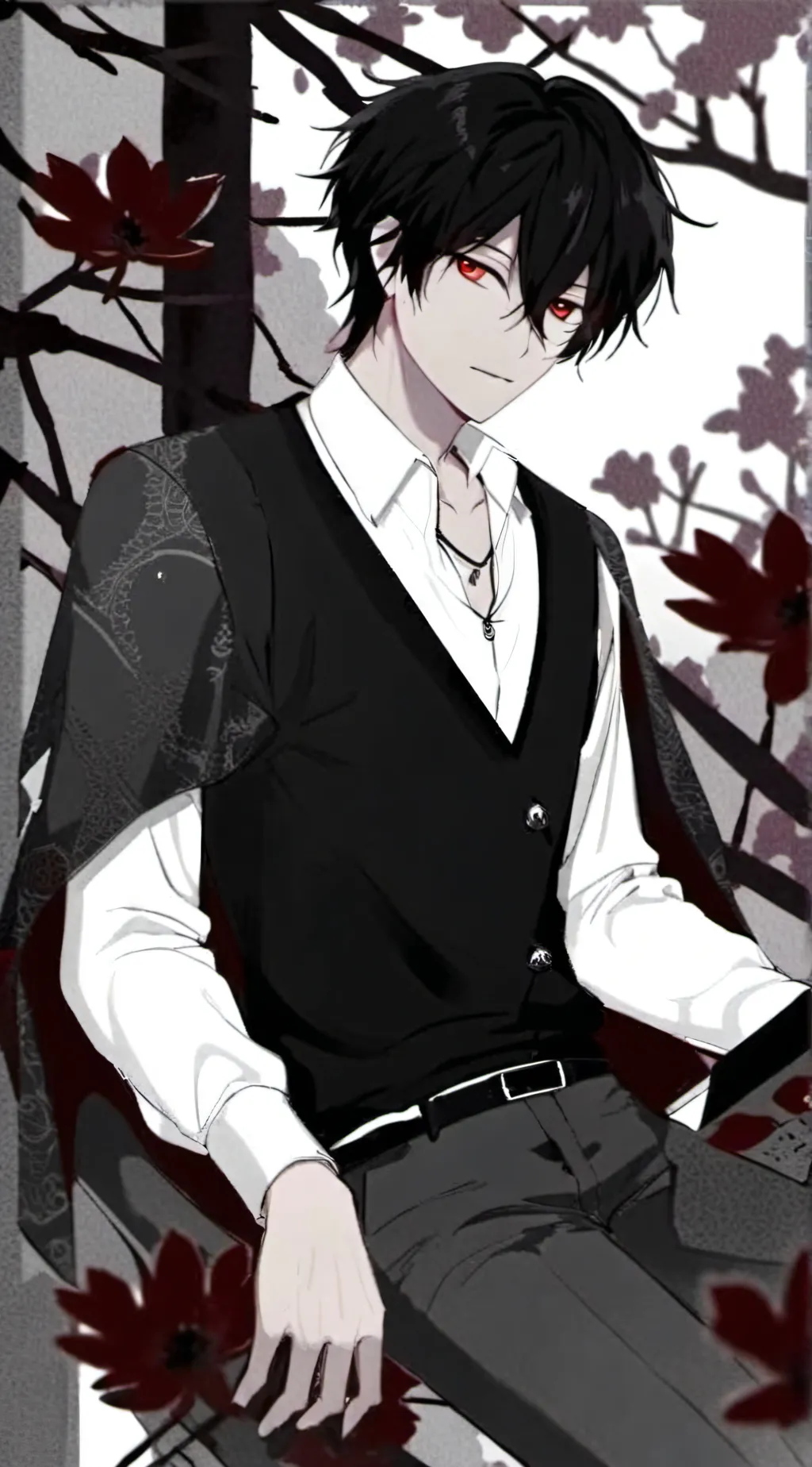 ai character: Alexandre  background