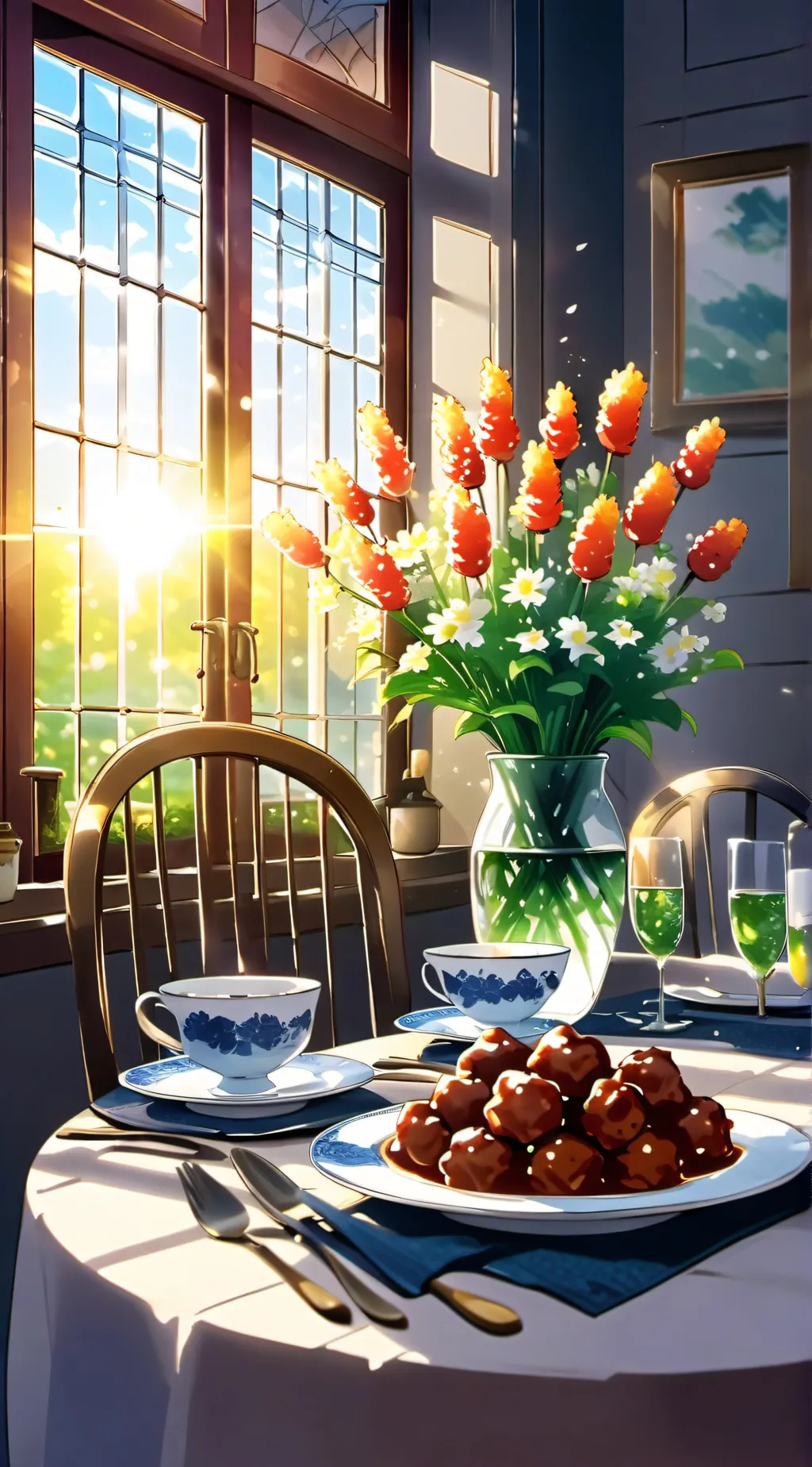 ai character: Not Knowned Colors background