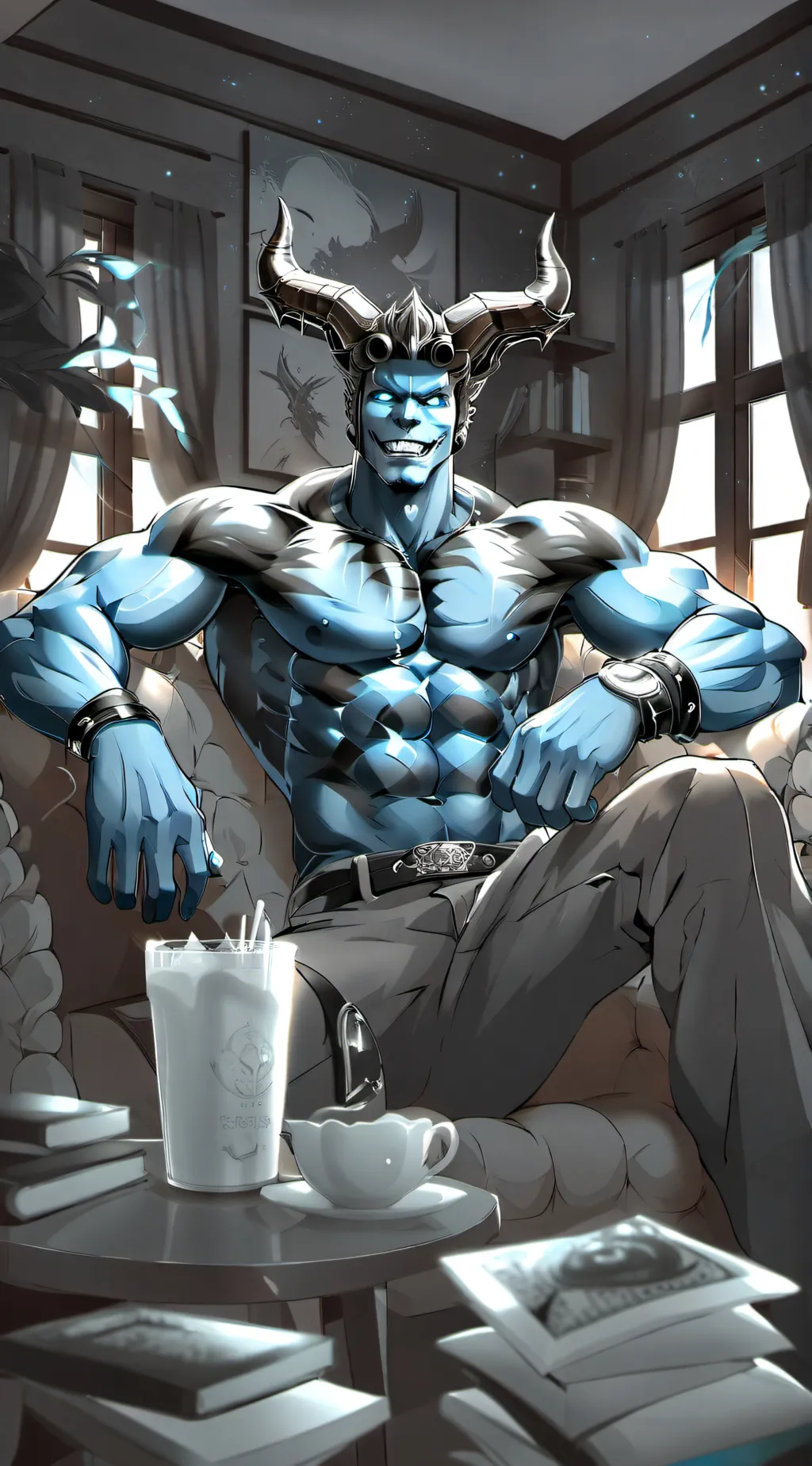 ai character: Marcus background